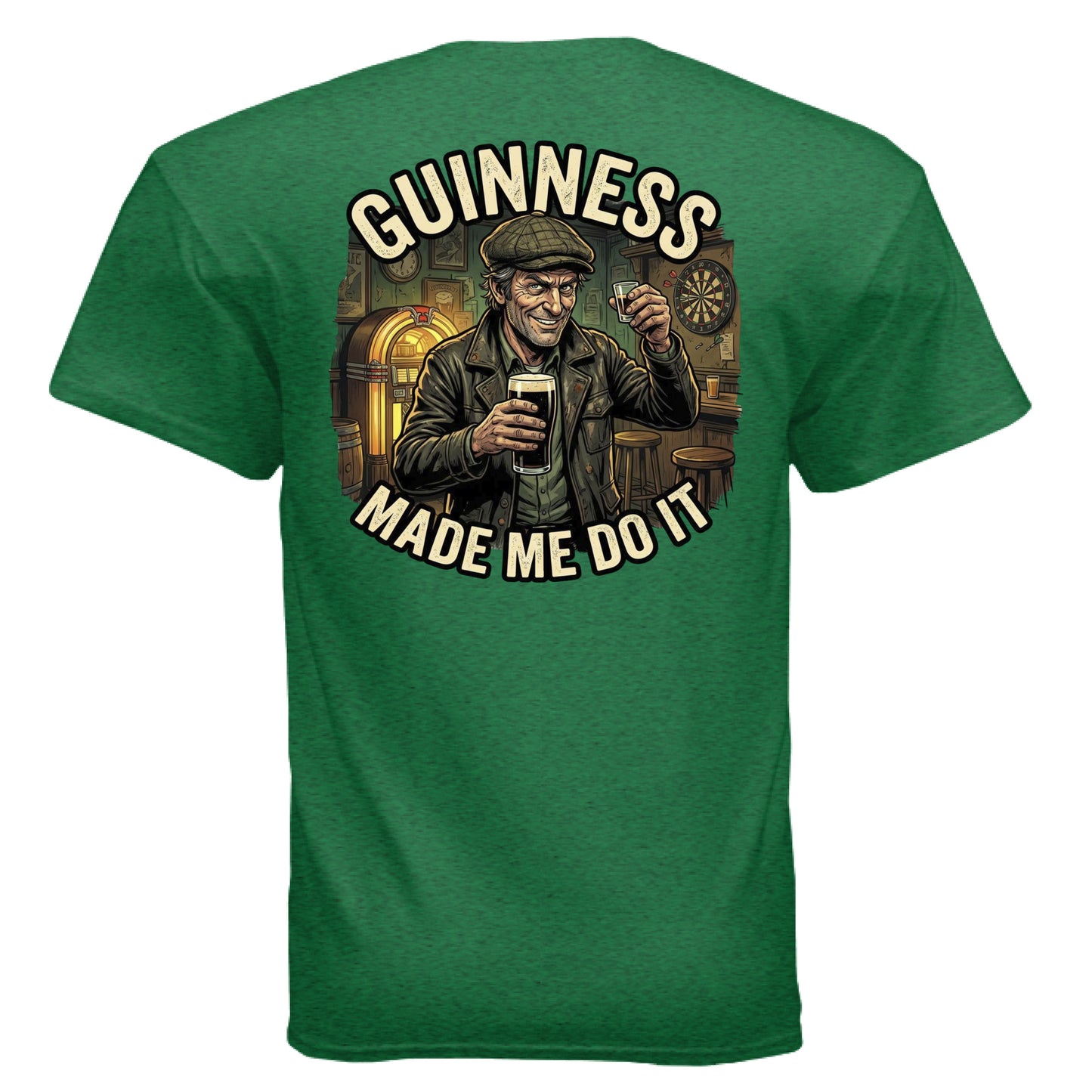 ANTIQUE IRISH GREEN - BACK