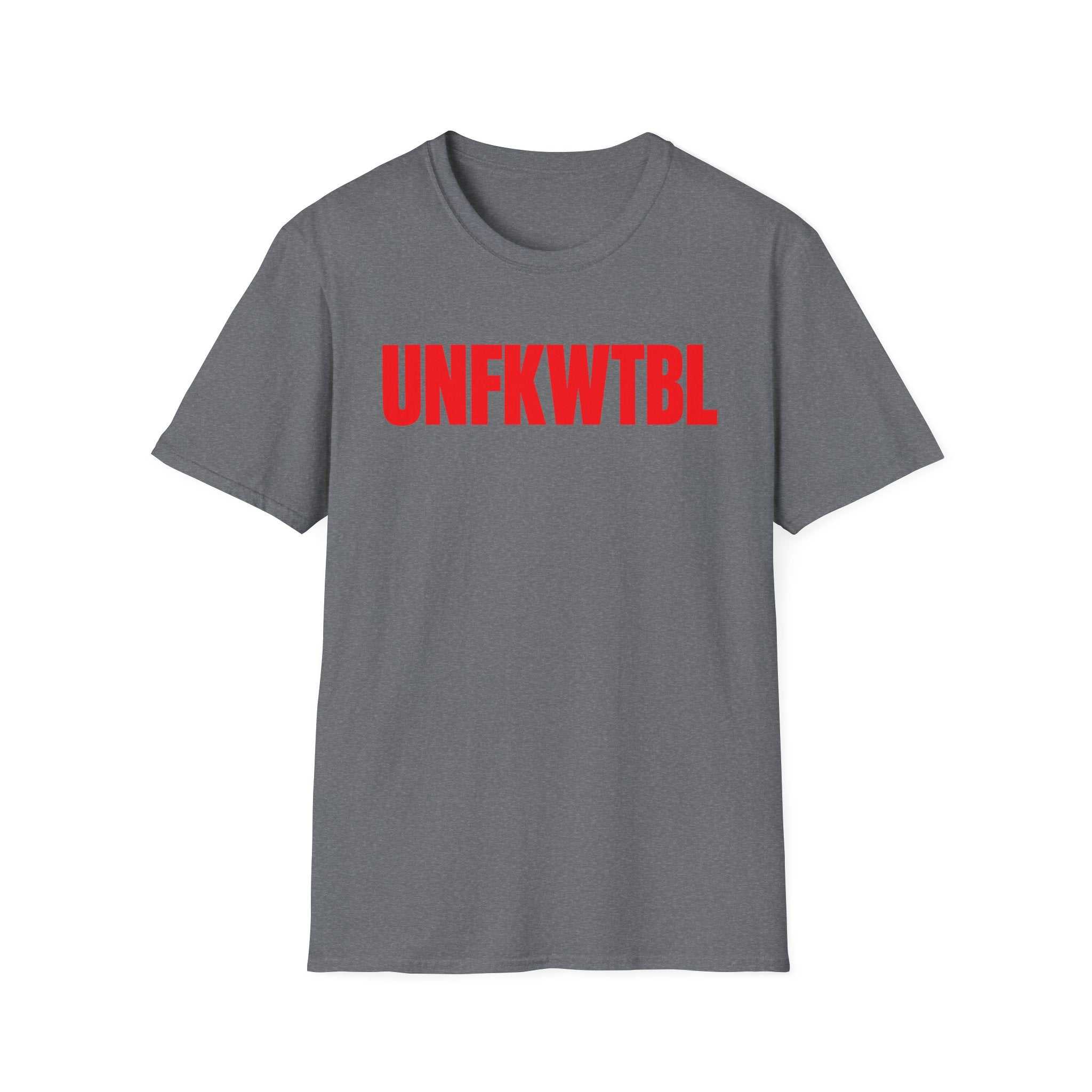 UNFKWTBL Graphic T-Shirt — Bold Red Statement Tee