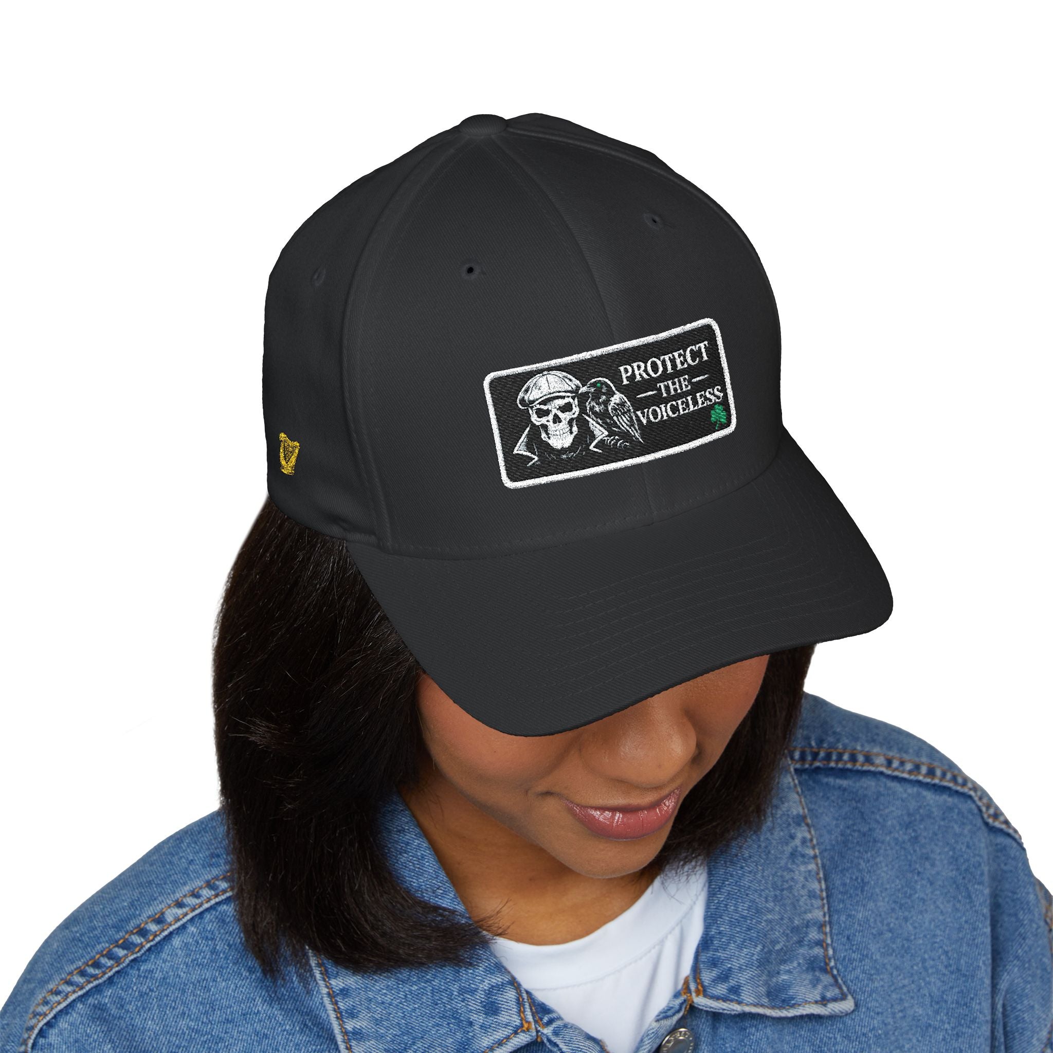 Protect the Voiceless Embroidered Cap — Animal Rescue Advocacy Hat