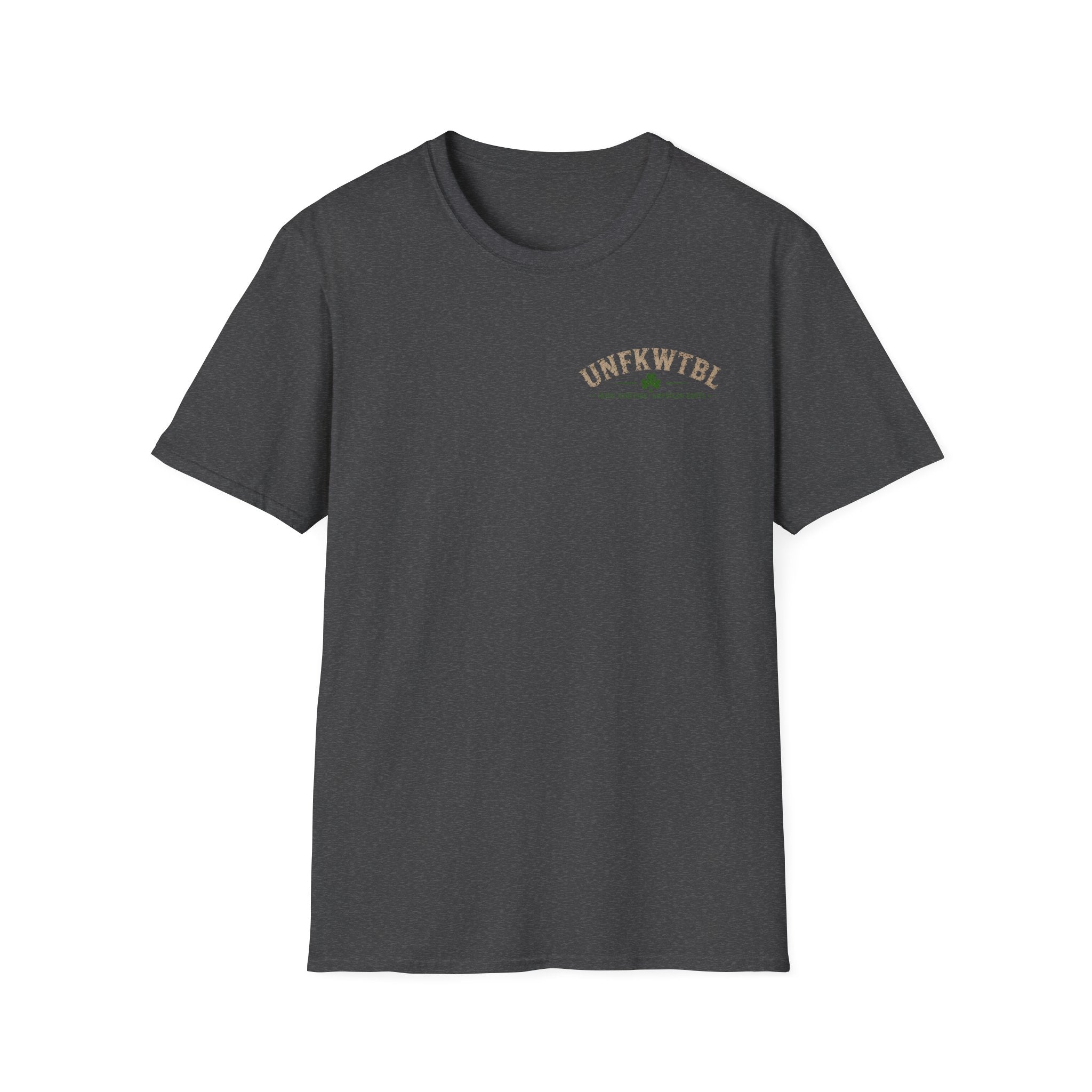 UNFKWTBL Vintage Logo T‑Shirt — Tactical Green Graphic Tee