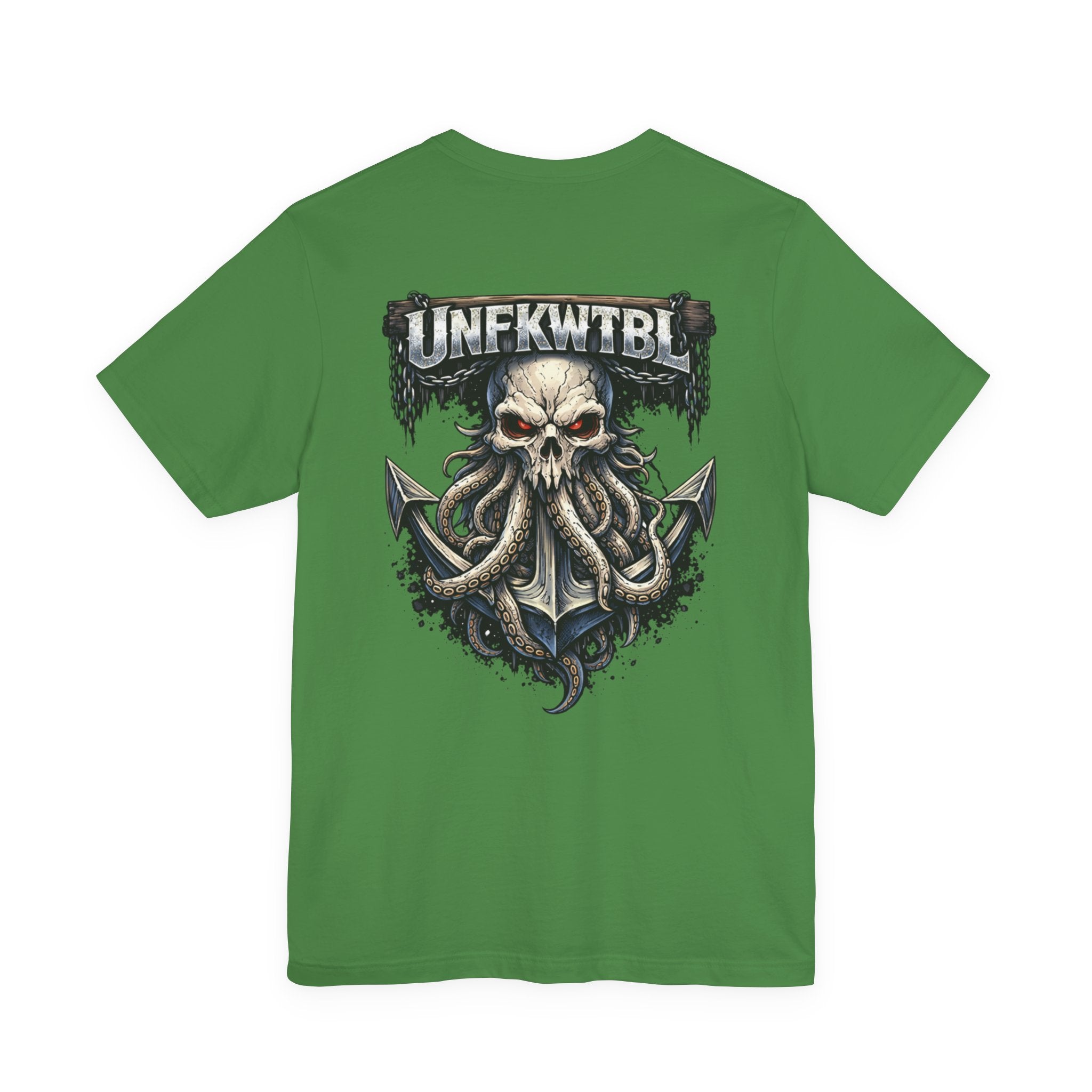 UNFKWTBL Anchor Skull T‑Shirt — Nautical Pirate Graphic Tee (UNFKWTBL)