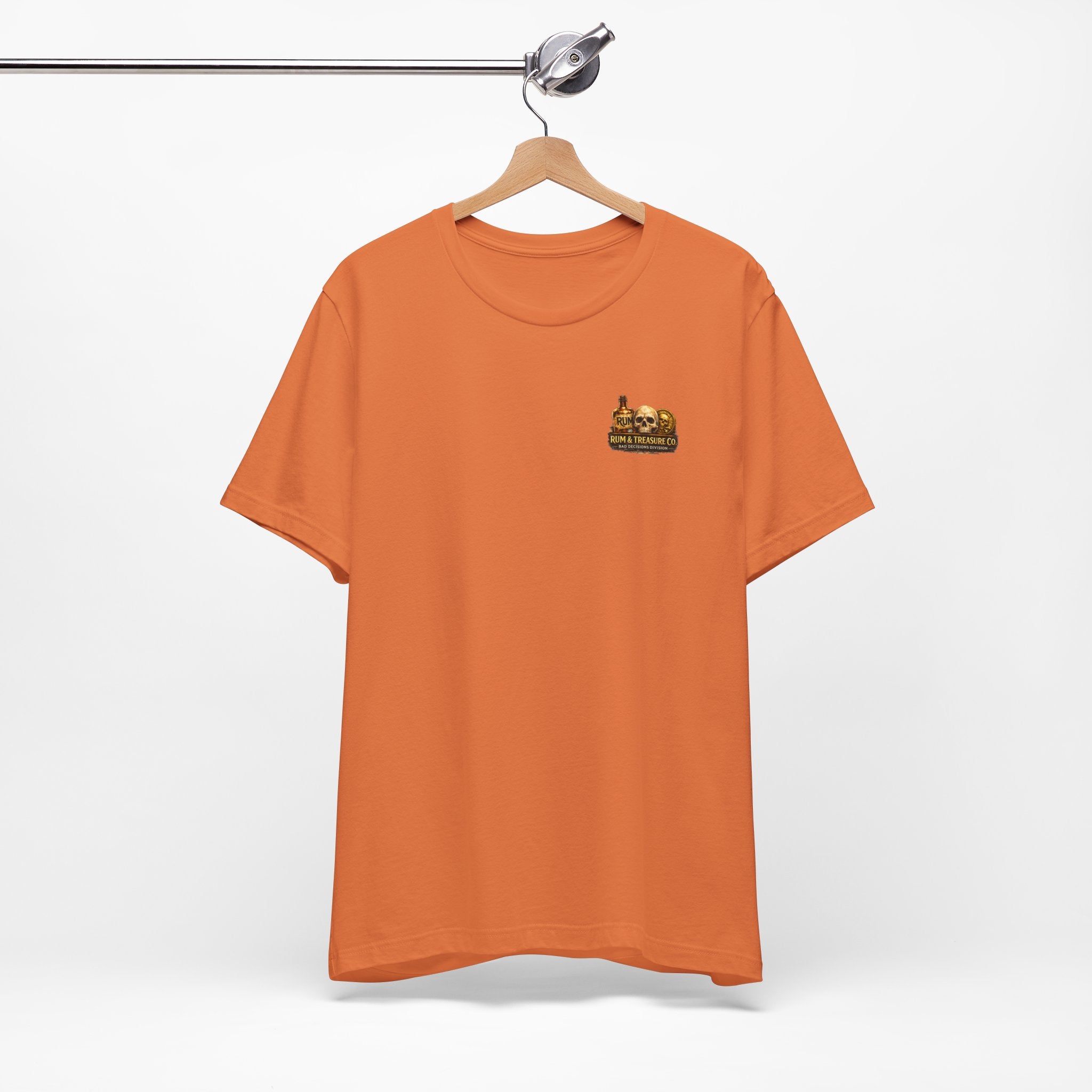Treasure Hunter T-Shirt — "Professional Bad Decision Maker" Pirate Skull Tee