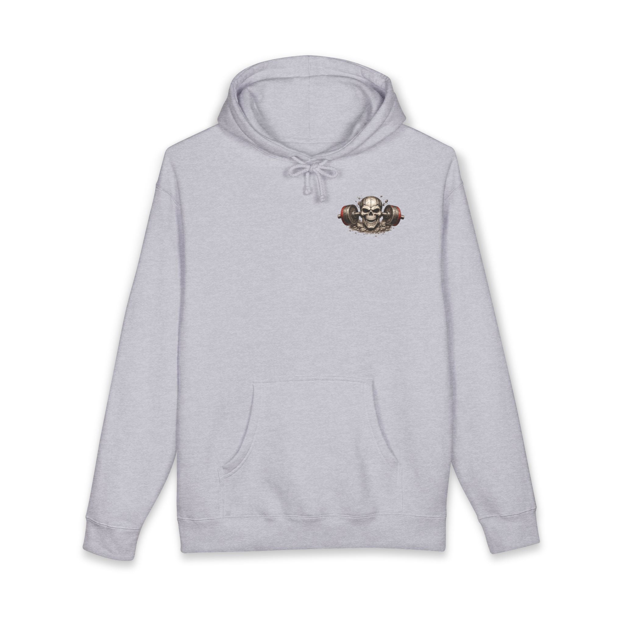 Weightlifter Skull Hoodie — UNFKWTBL Barbell Gym Hoodie