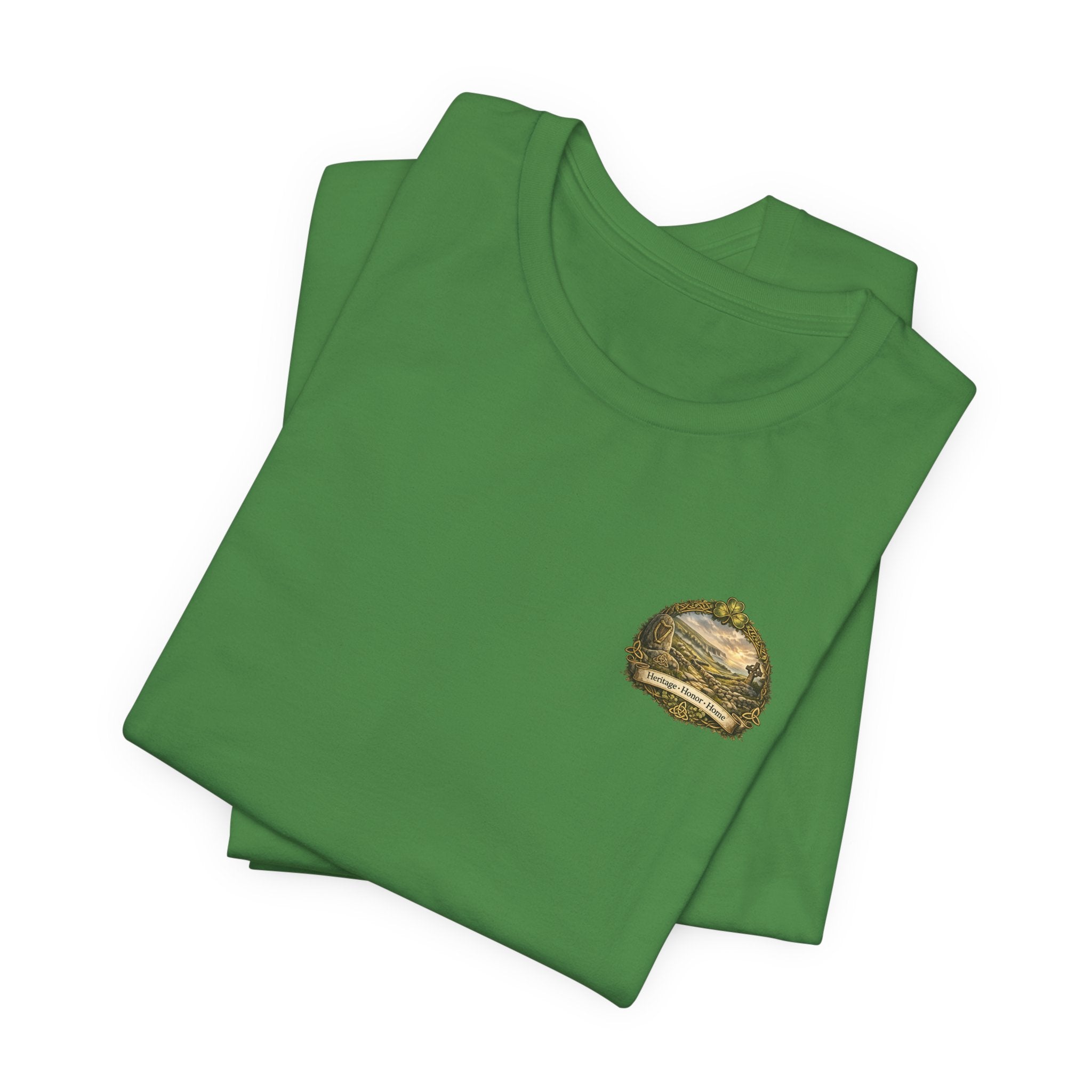 Ireland Éire Scenic T-Shirt — "Land of Story & Stone" Celtic Landscape Tee