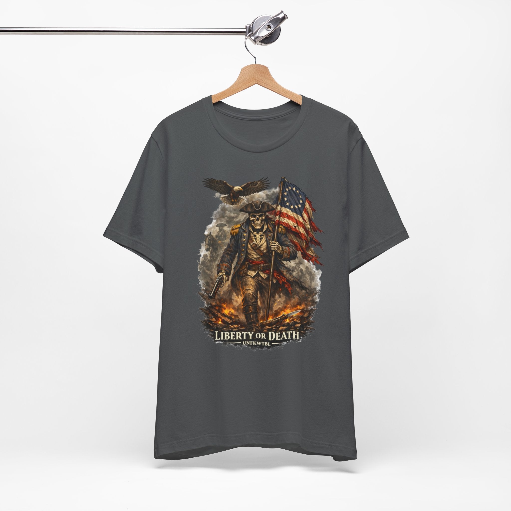 Liberty or Death Skull Flag T-Shirt