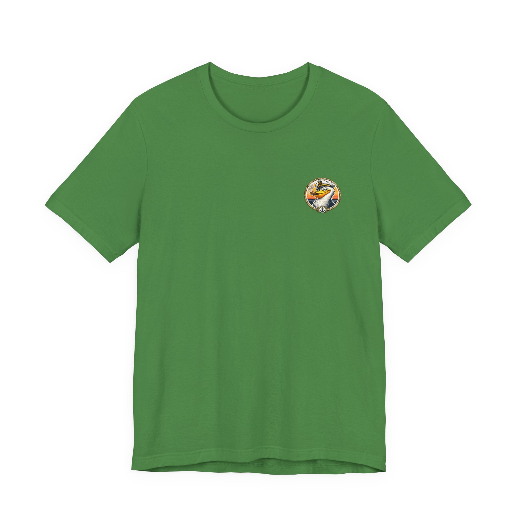 Fishing Duck T-Shirt — “Fishing License: Optional, Skill: Questionable” Graphic Tee