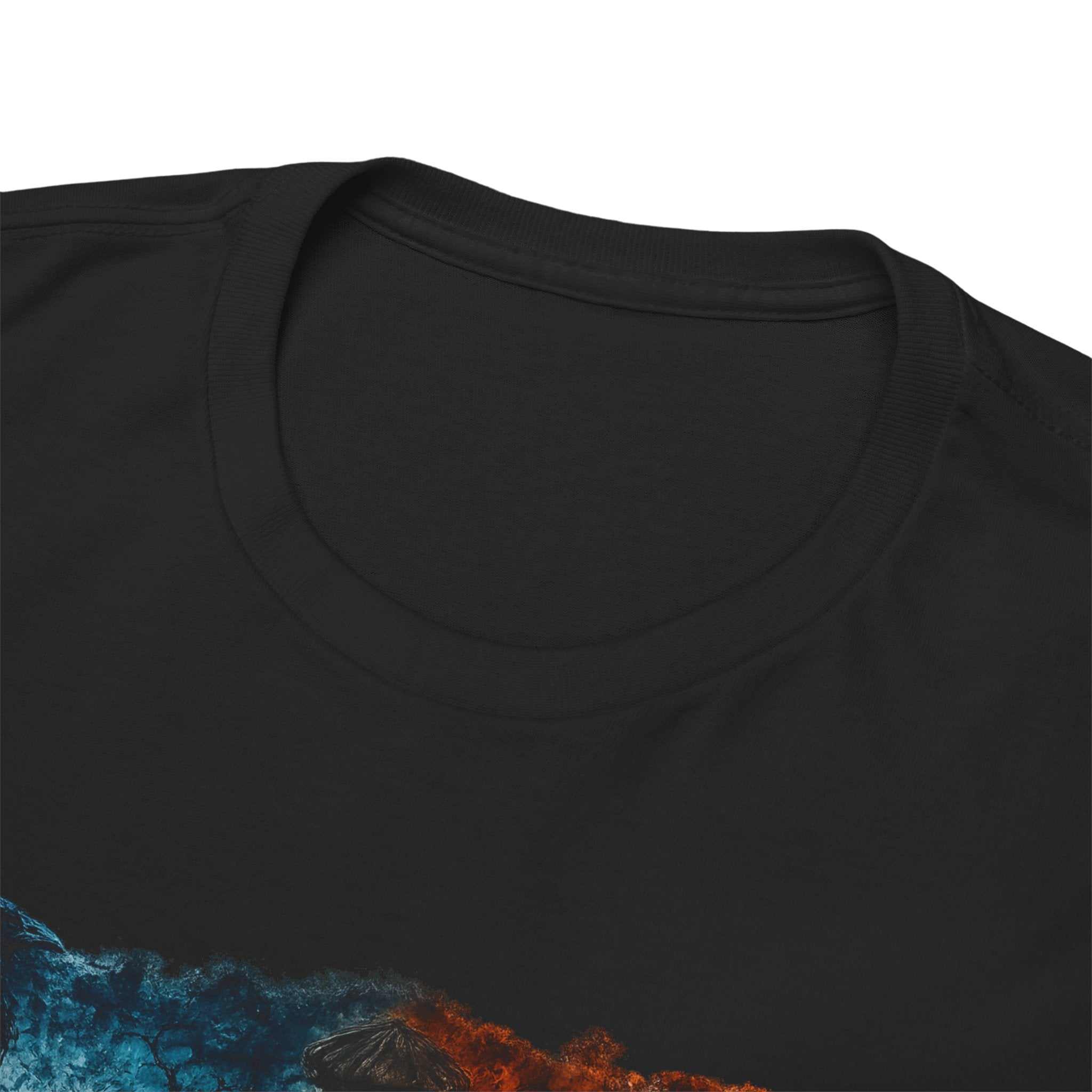 Dark Cosmic Slenderman Tee – 'UNFKWTBL' Horror Graphic Shirt