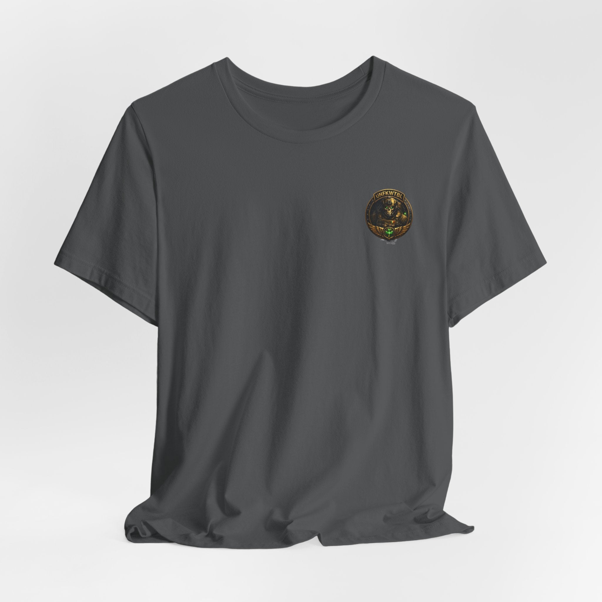 Reaper Halo Jumper Skull Graphic Tee — Deep Sea Vintage Dive Shirt