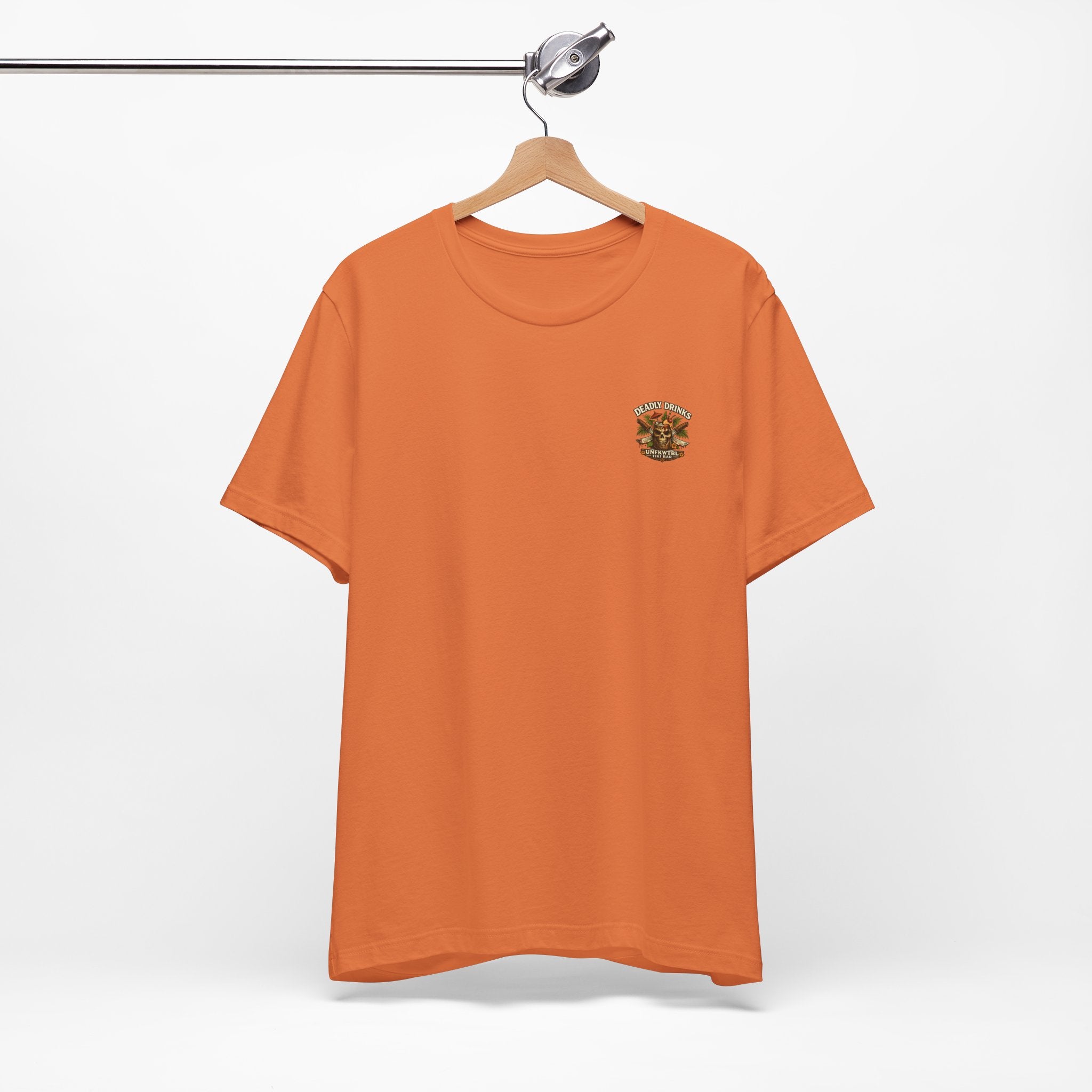 Blue Hawaiian Monster T-Shirt — Tropical Frankenstein Cocktail Graphic Tee