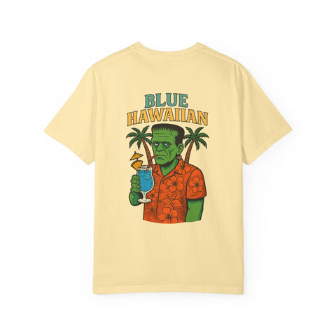 Unisex Garment-Dyed T-shirt, Vintage Summer Shirt, Casual Graphic Tee, Beach Party Apparel, Cute Halloween T-shirt