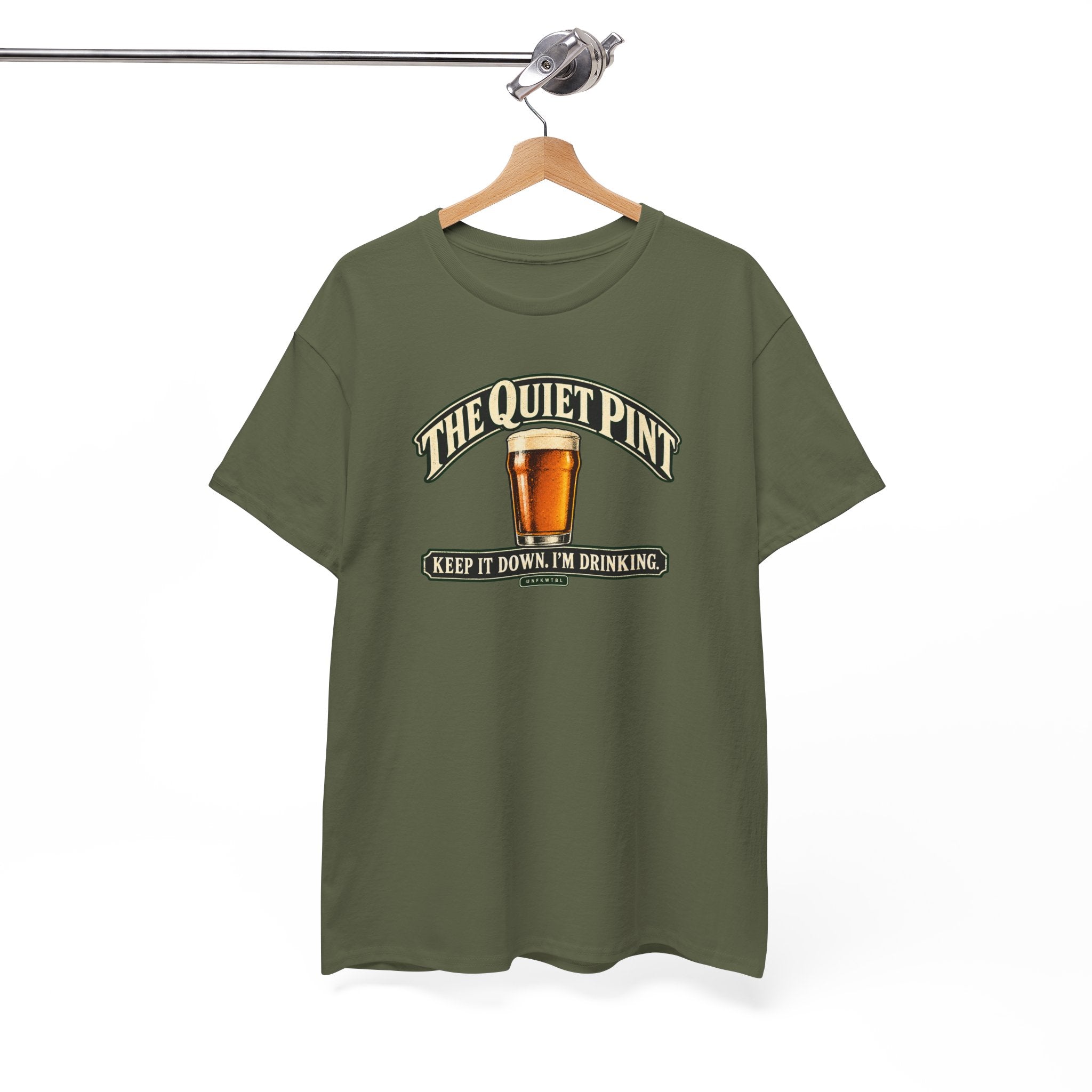 The Quiet Pint “Keep It Down, I’m Drinking” Beer T-Shirt