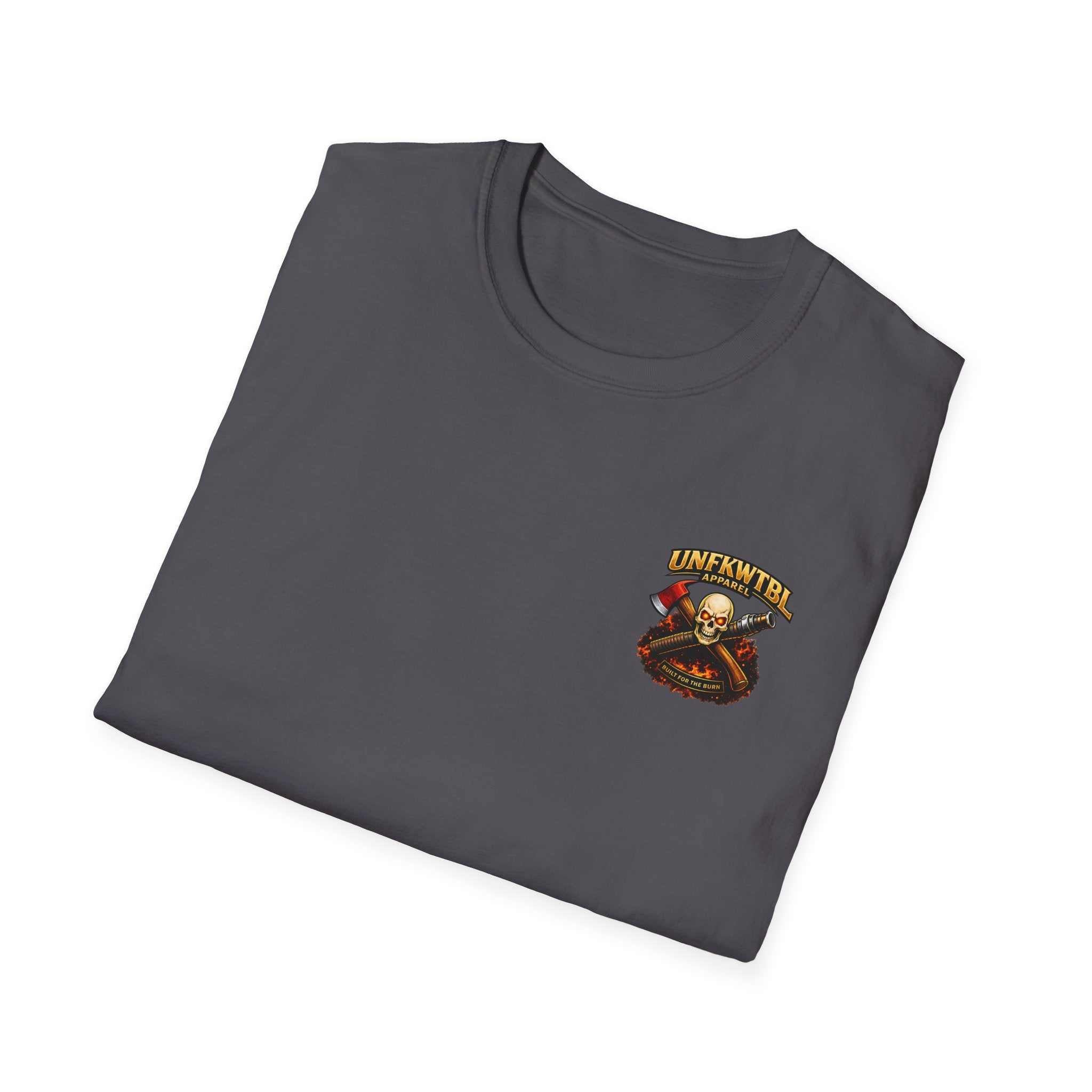 Firefighter T-Shirt — "UNFKWTBL Apparel: We Handle The Hose" Graphic Tee