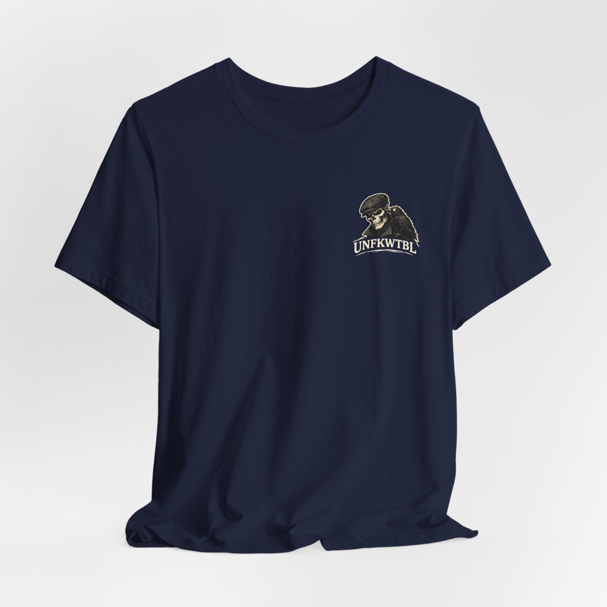 Silent Men Skull Rider Tee — 'Silent Men They Decide' Graphic T-Shirt