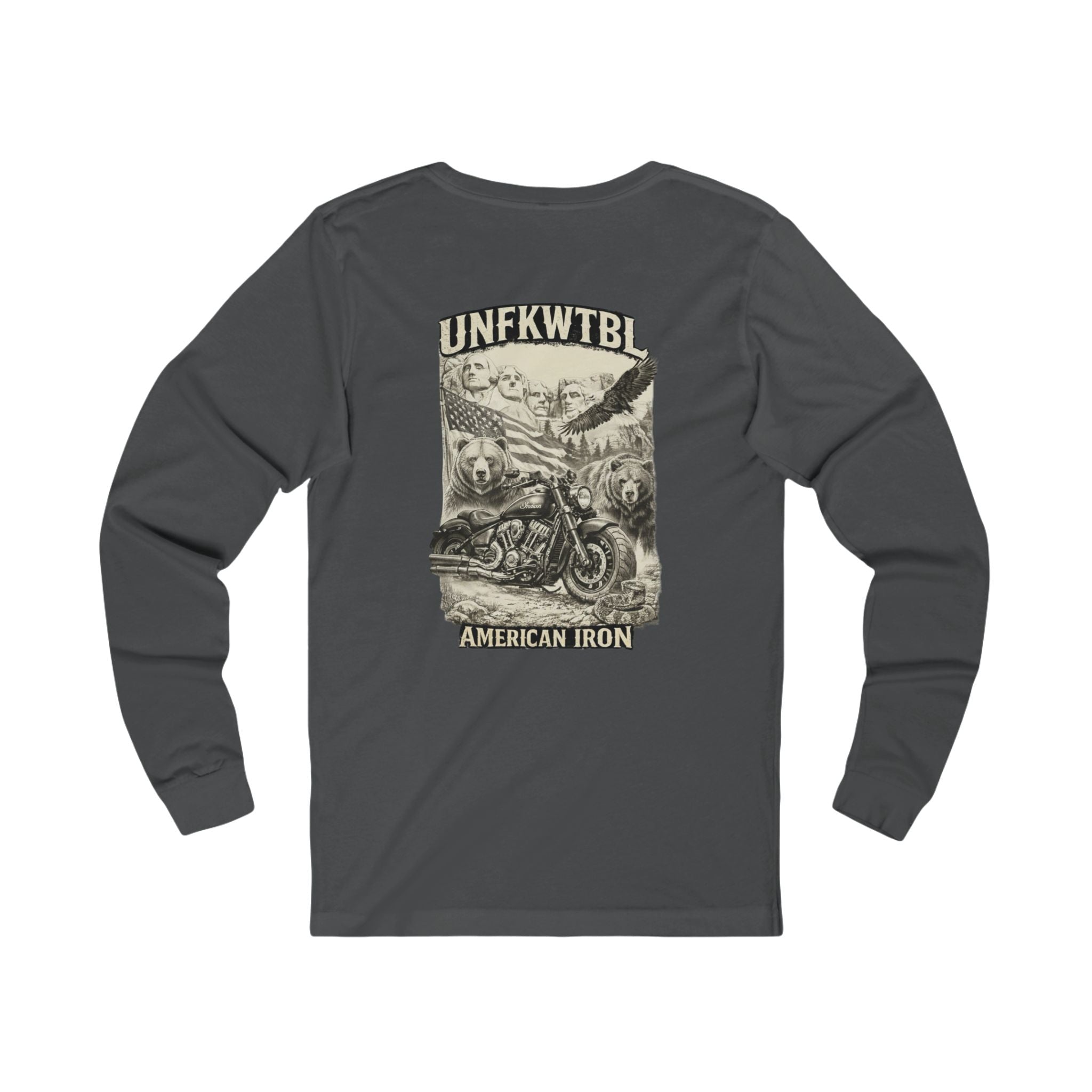 American Iron Motorcycle Long Sleeve Tee