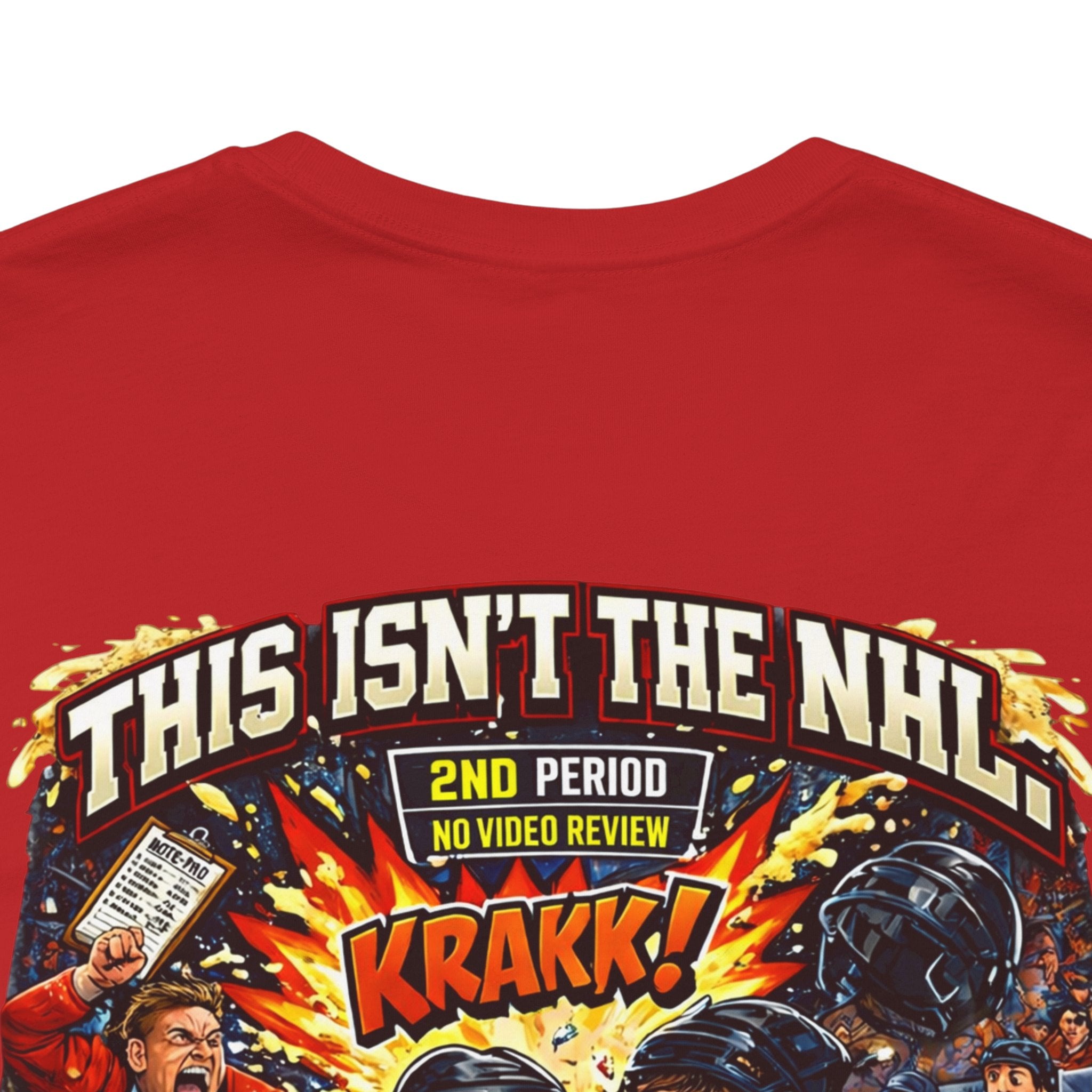 This Isn't the NHL Hockey Graphic Tee — Vintage Rink Riot T-Shirt