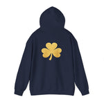 UNFKWTBL Shamrock Hoodie — Gold Clover St. Patrick’s Day Sweatshirt