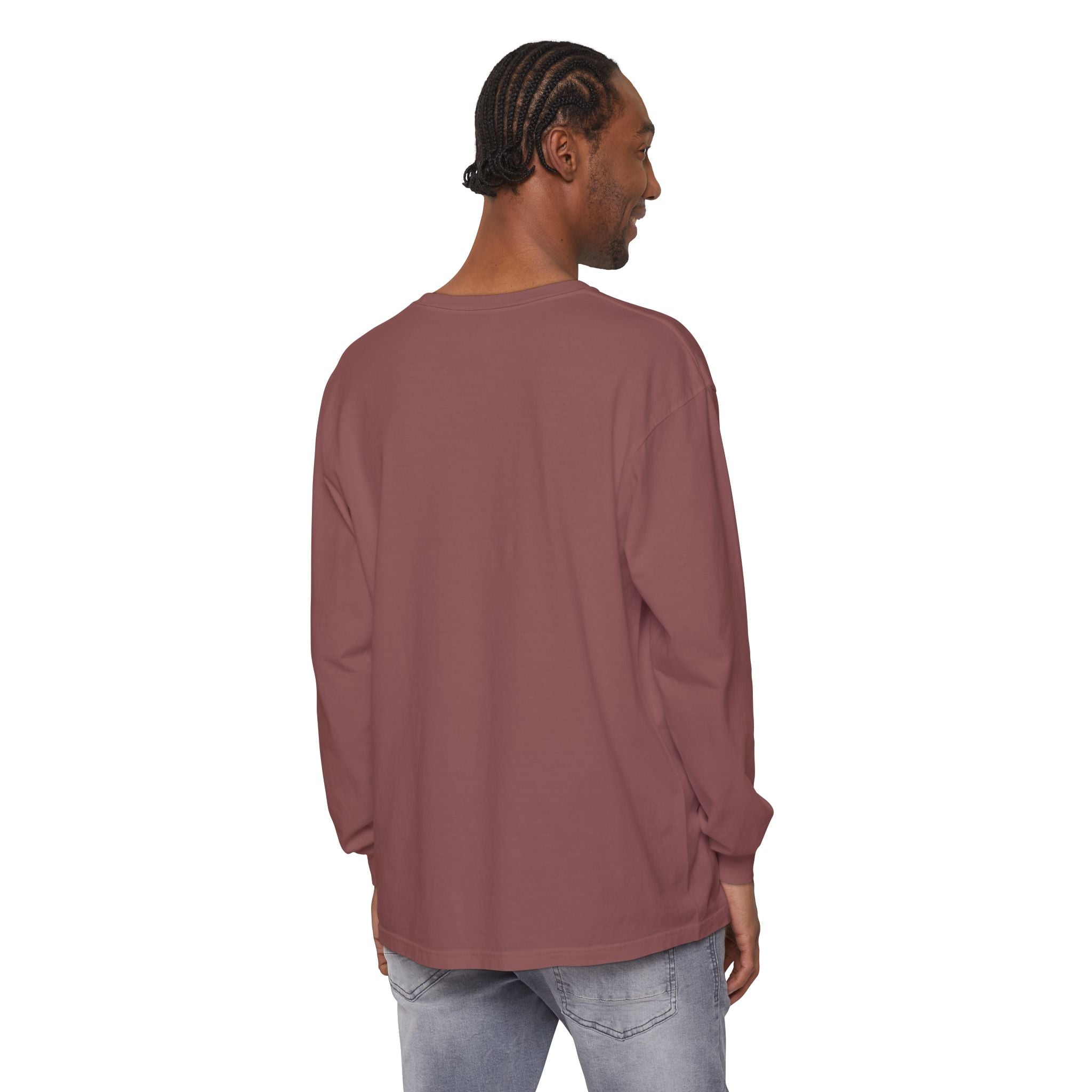 Long Sleeve T-Shirt — 'Power Comes From Within' Skull Soldier Graphic