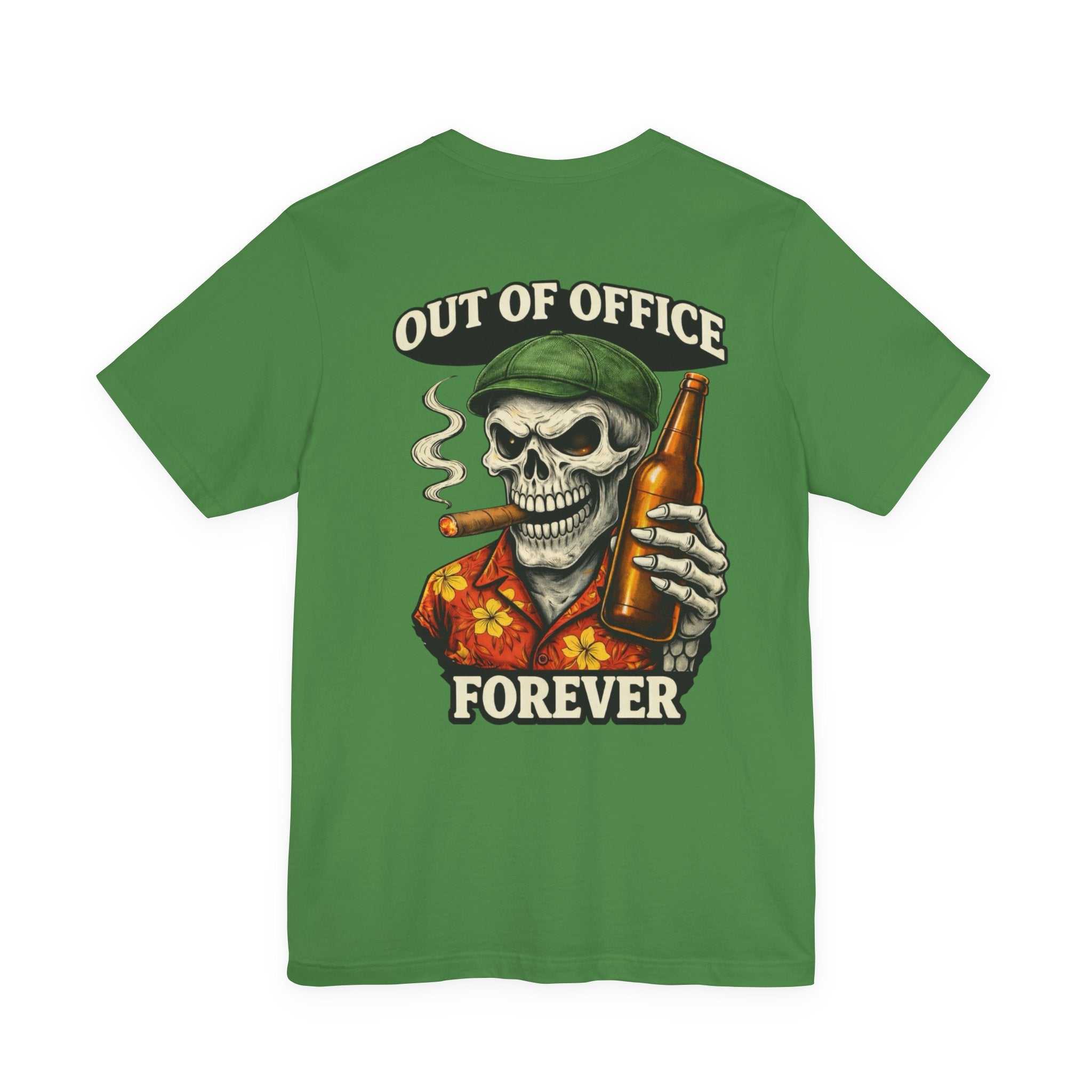 Skull 'Out of Office Forever' Tee