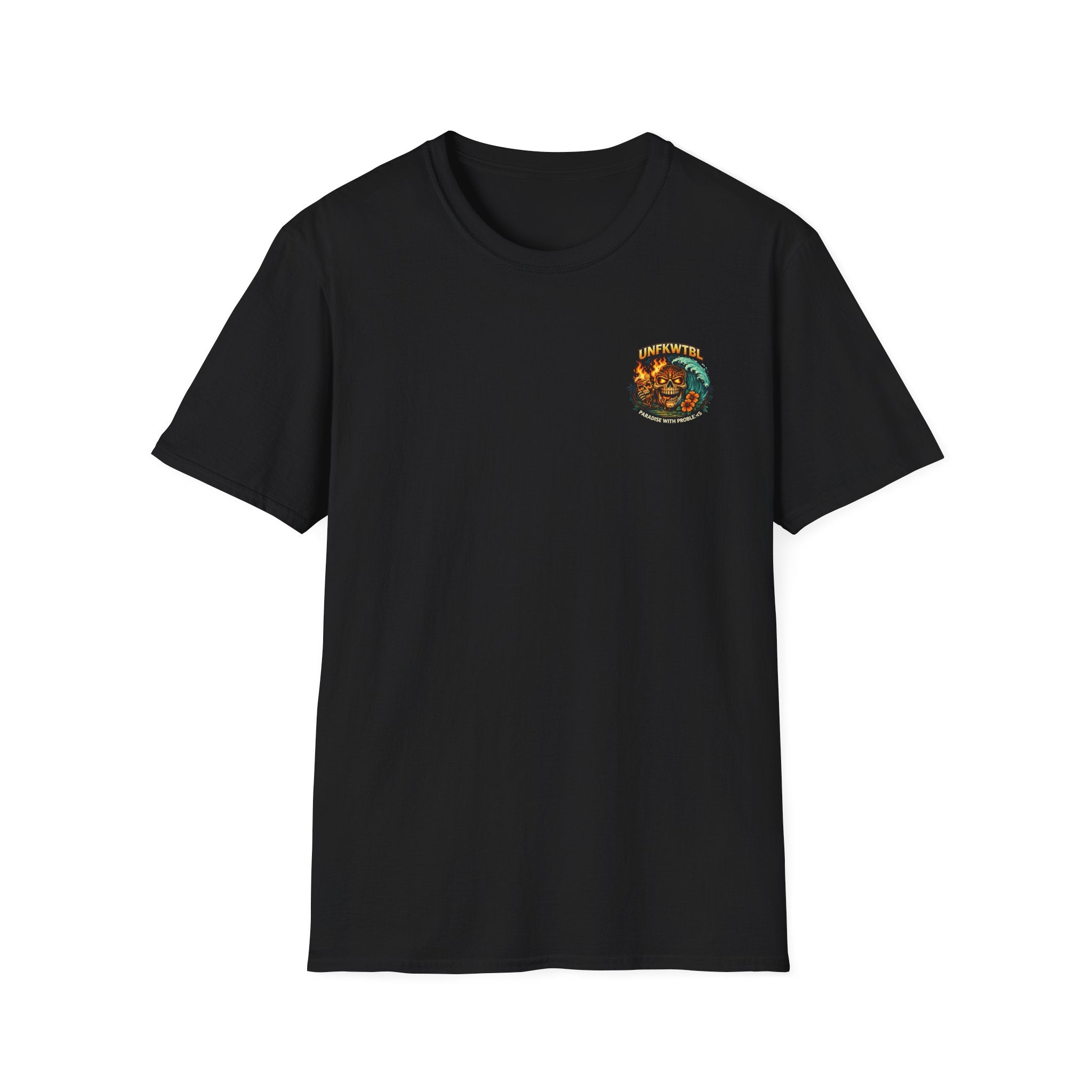 No Rum No Fun Skull T-Shirt — Tropical Skull & Rum Summer Tee