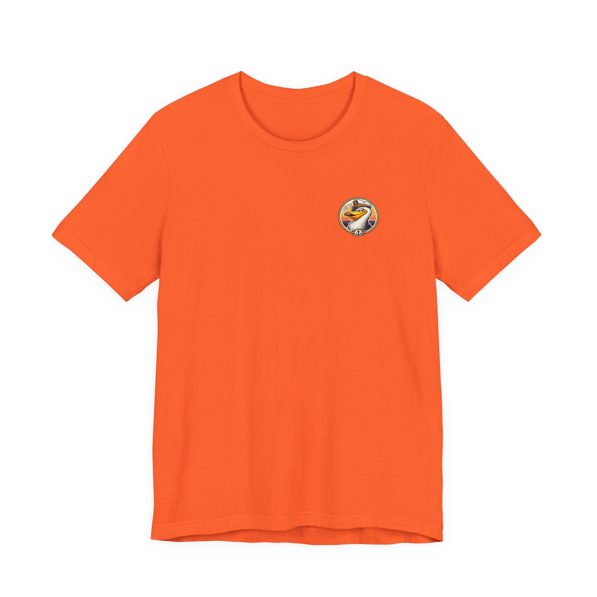 Captain Chaos Tee — Retro Beach Club Duck Graphic T‑Shirt