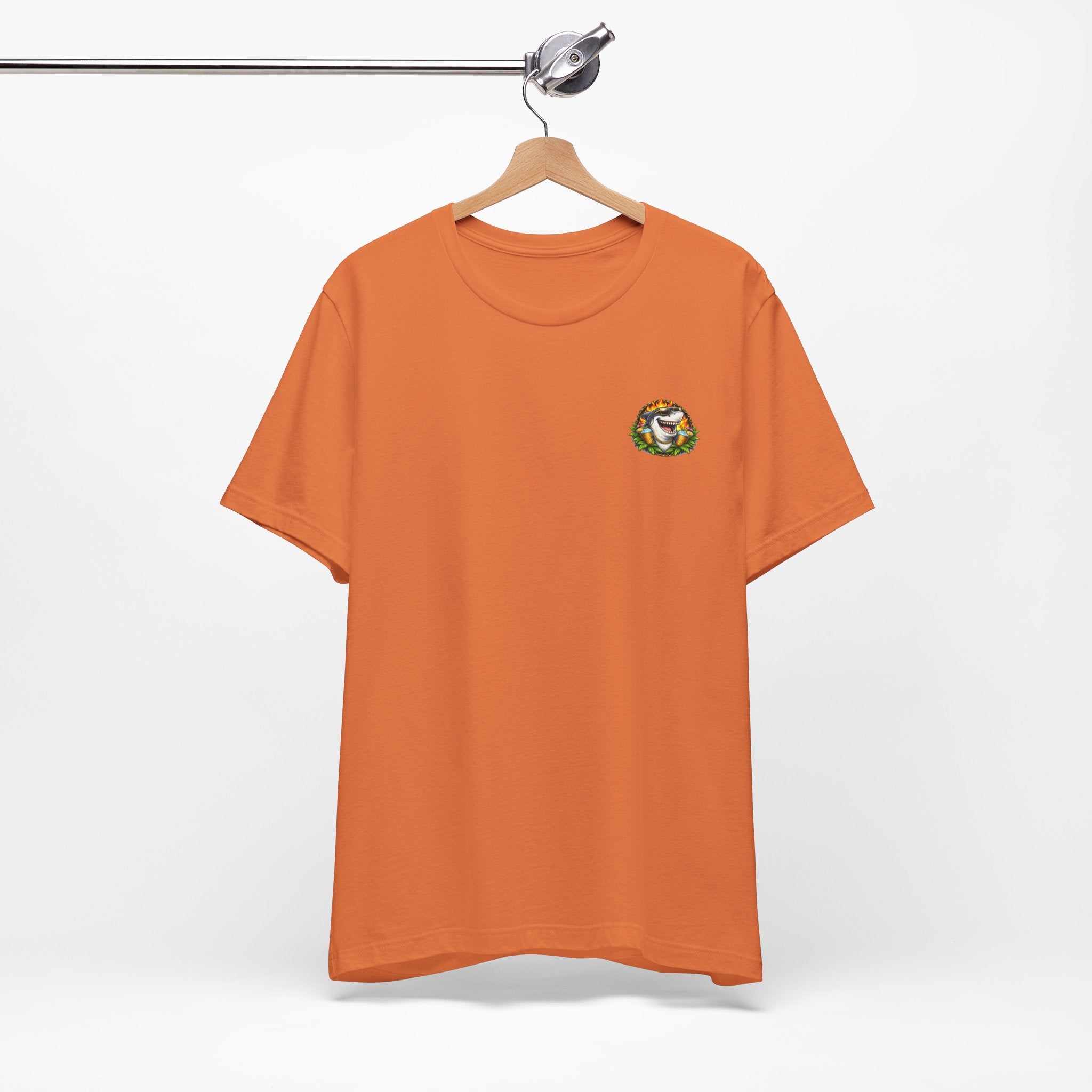 Shark Jet Ski Tee — "Vacation Mode: Questionable" Graphic T-Shirt