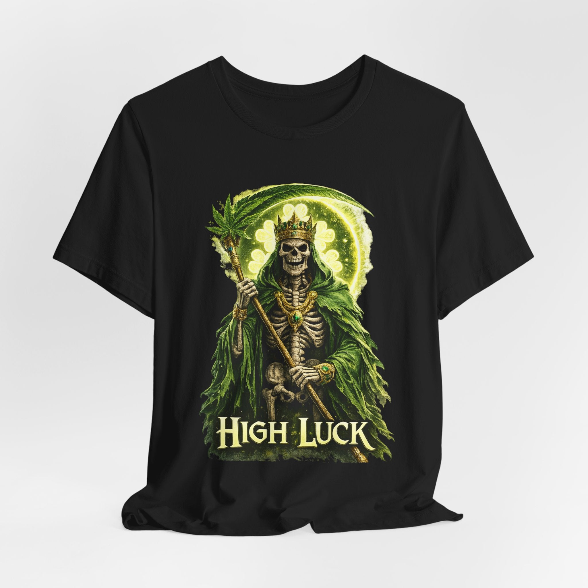 High Luck Skeleton Reaper Tee