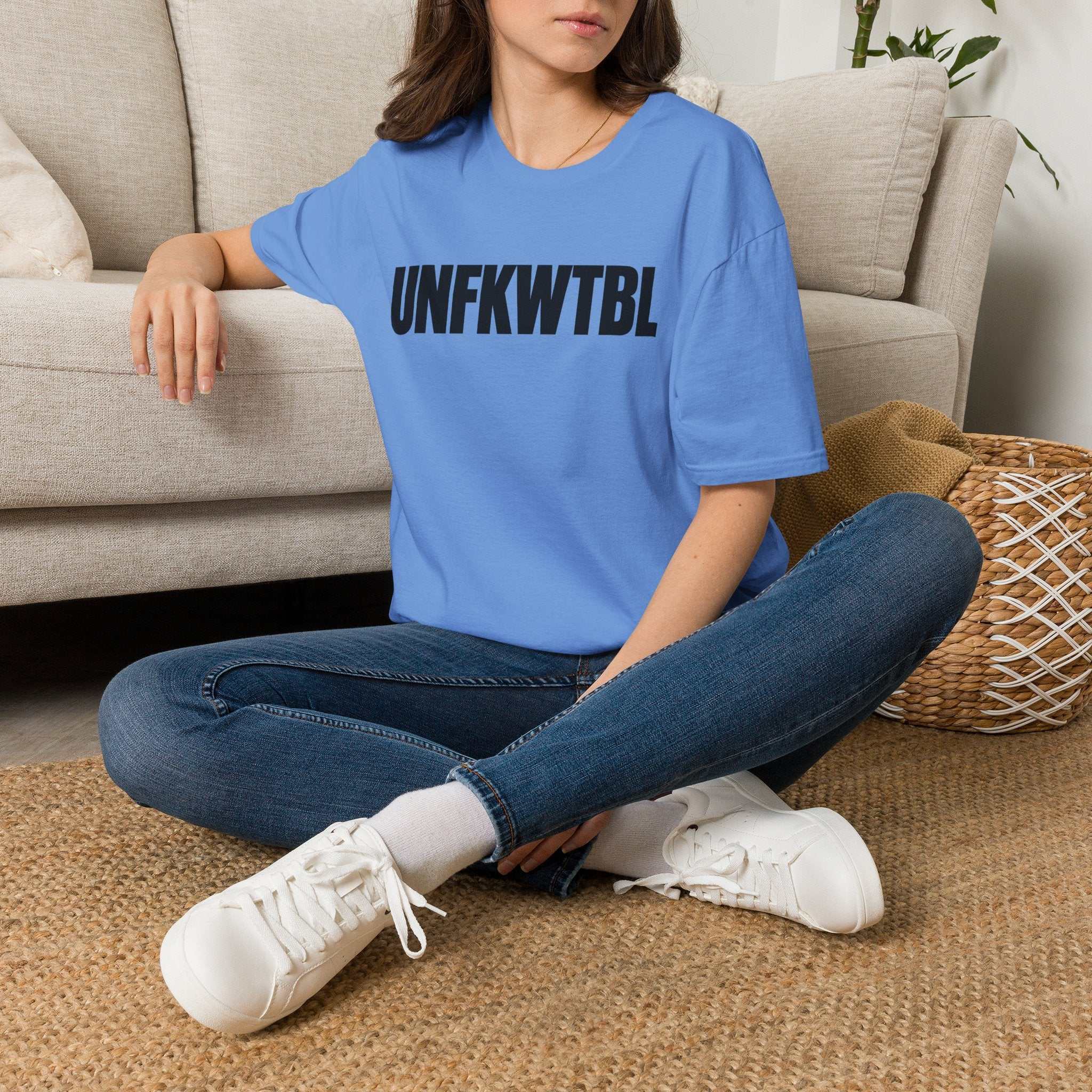 T‑Shirt — UNFKWTBL Bold Graphic Tee (Aesthetic, Minimalist Statement Shirt)