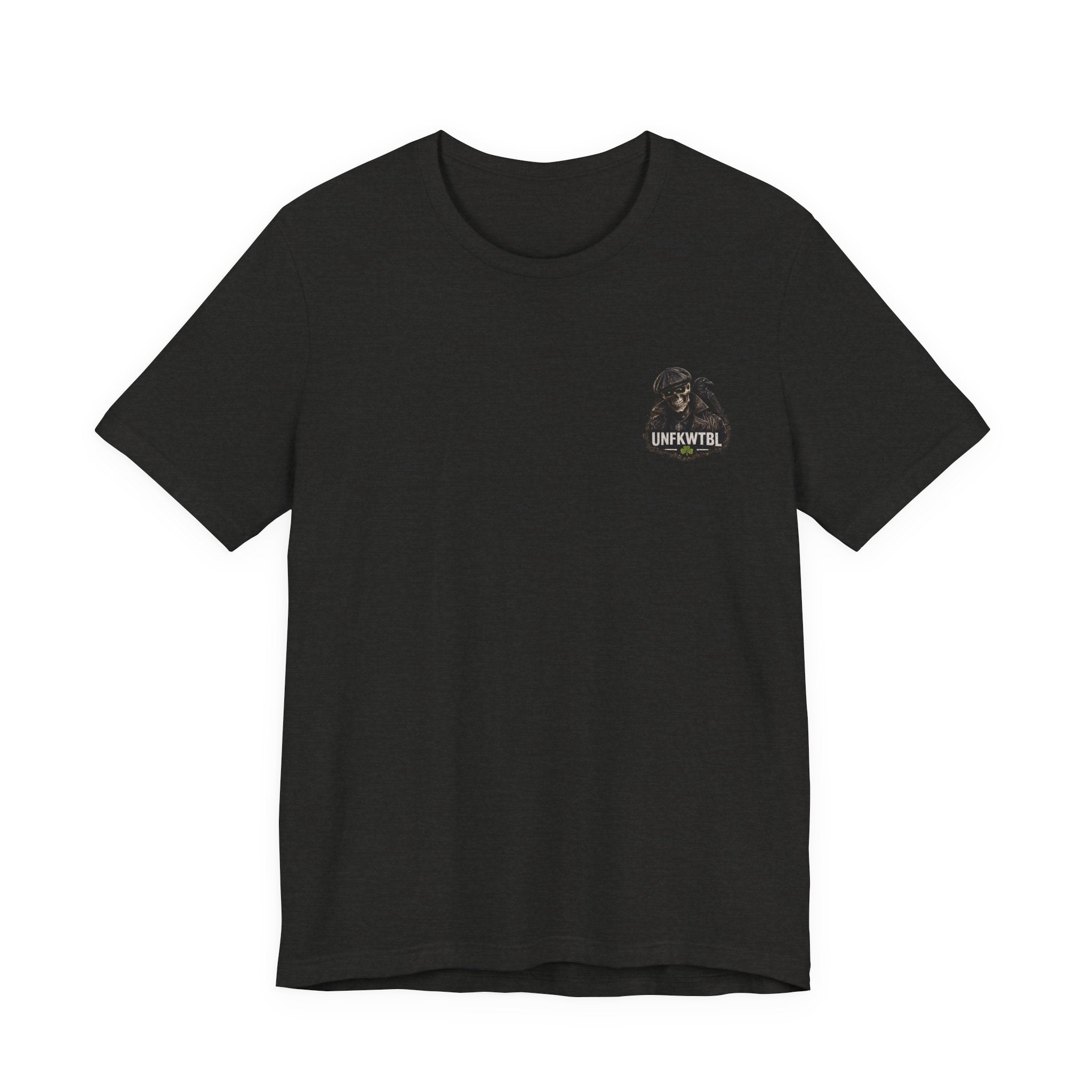 UNFKWTBL Graphic Tee — "Don't Fear the Dark" Military-Inspired Short Sleeve Shirt