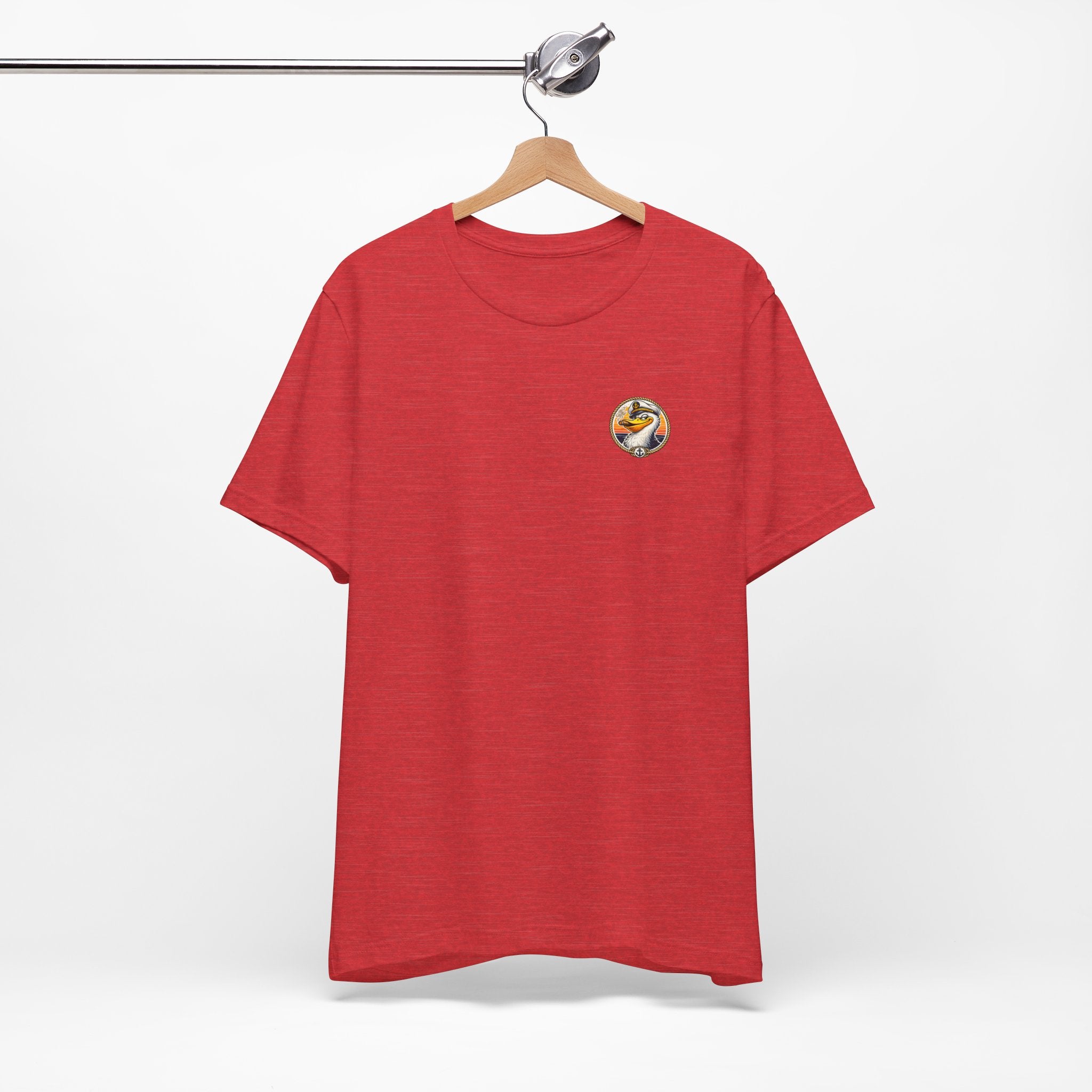 Captain Chaos Tee — Retro Beach Club Duck Graphic T‑Shirt