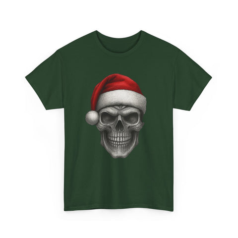 Santa Skull Unisex Heavy Cotton Tee