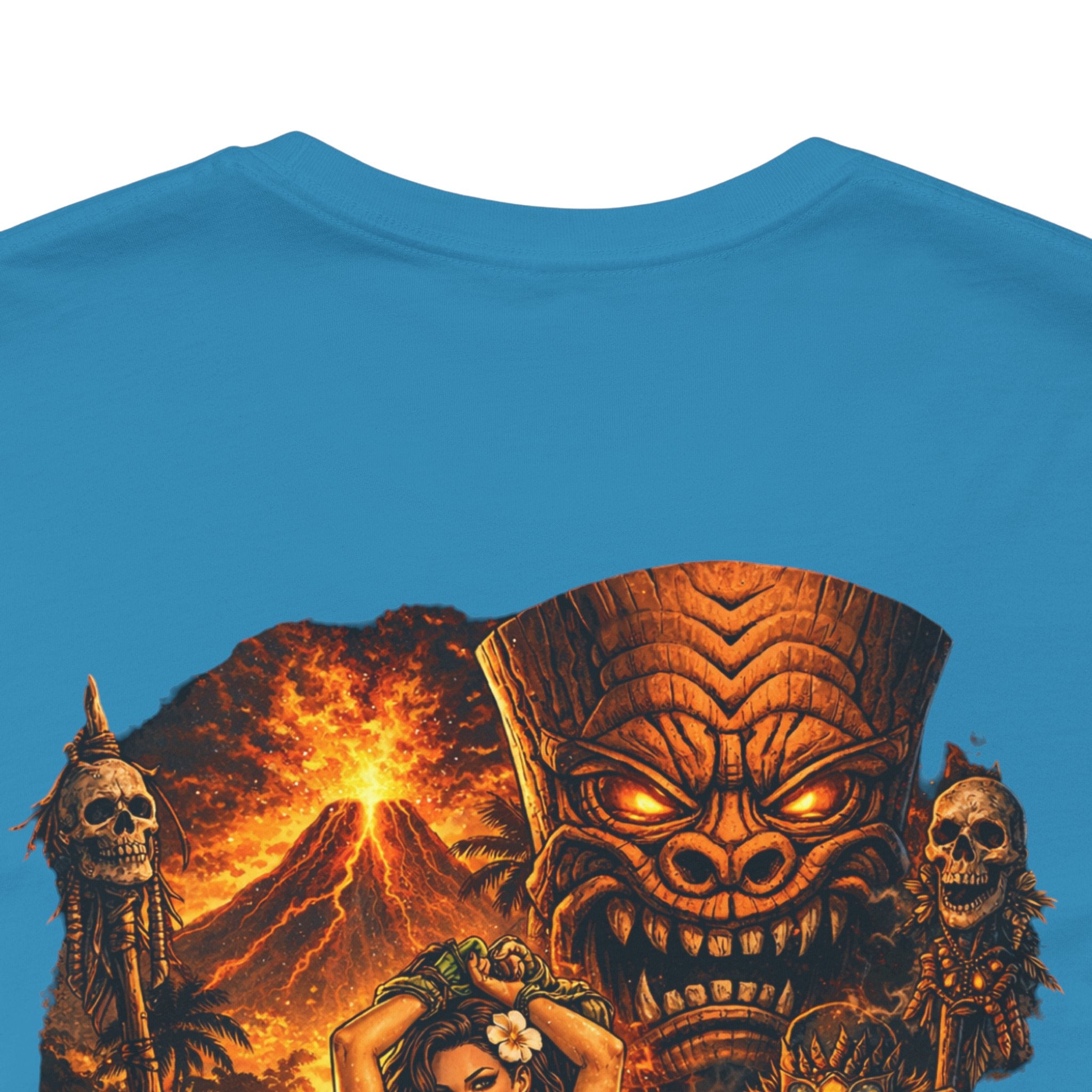 Tiki Ritual Graphic Tee — "Offerings Must Be Made" Back Print