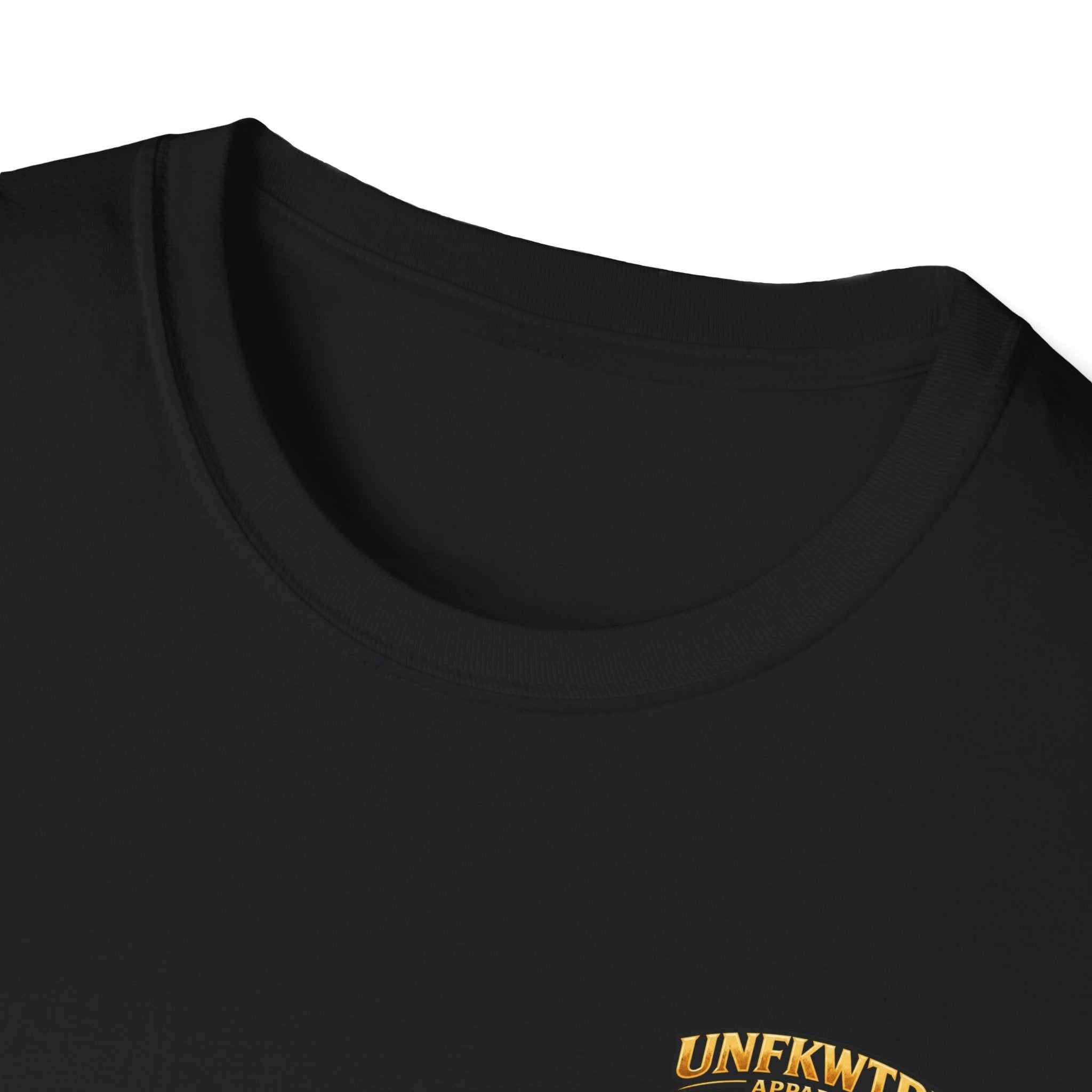 Firefighter T-shirt with "UNFKWTBL Apparel: We Handle The Hose" graphic and rescue scene design