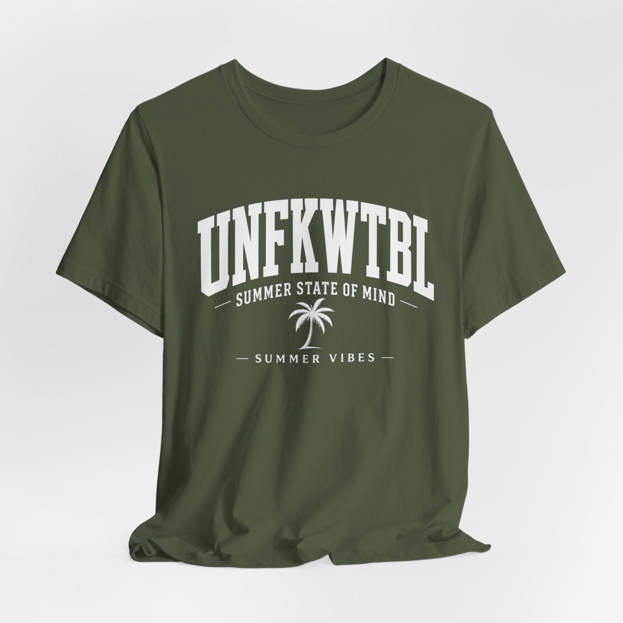 Summer Vibes Tee — "UNFKWTBL" Palm Graphic Shirt