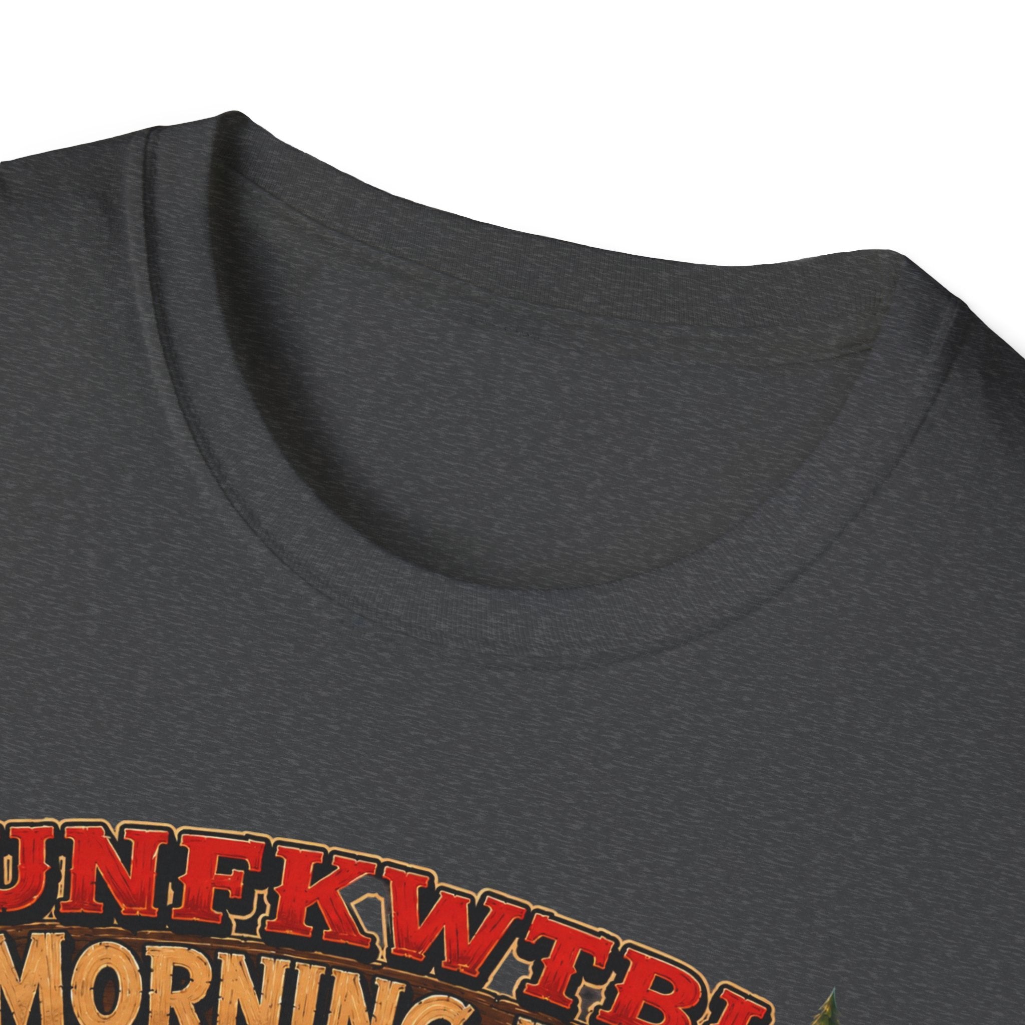 Morning Wood Crew T-Shirt — Funny Lumberjack Graphic Tee