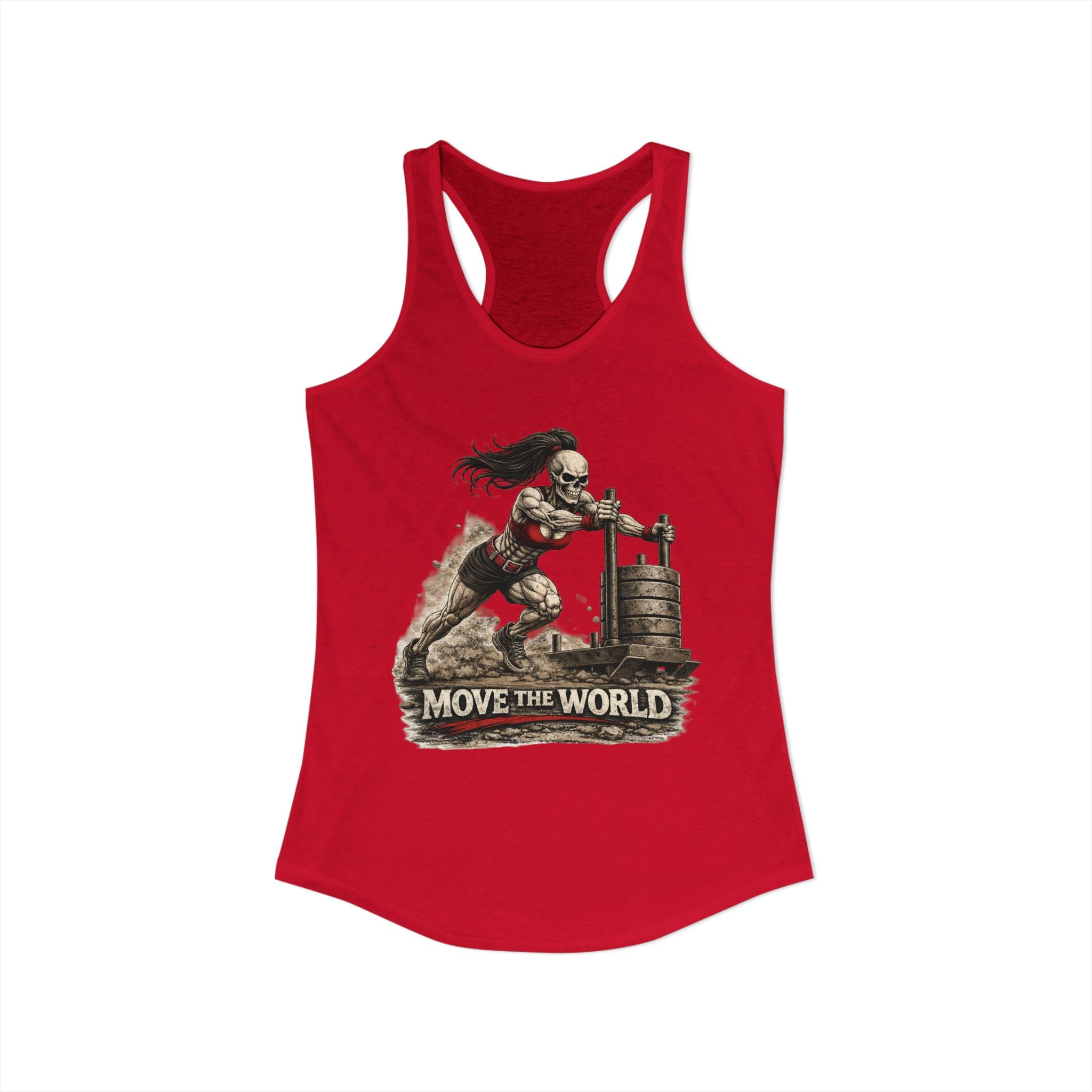 Move the World Women's Crossfit Sled Push Tank