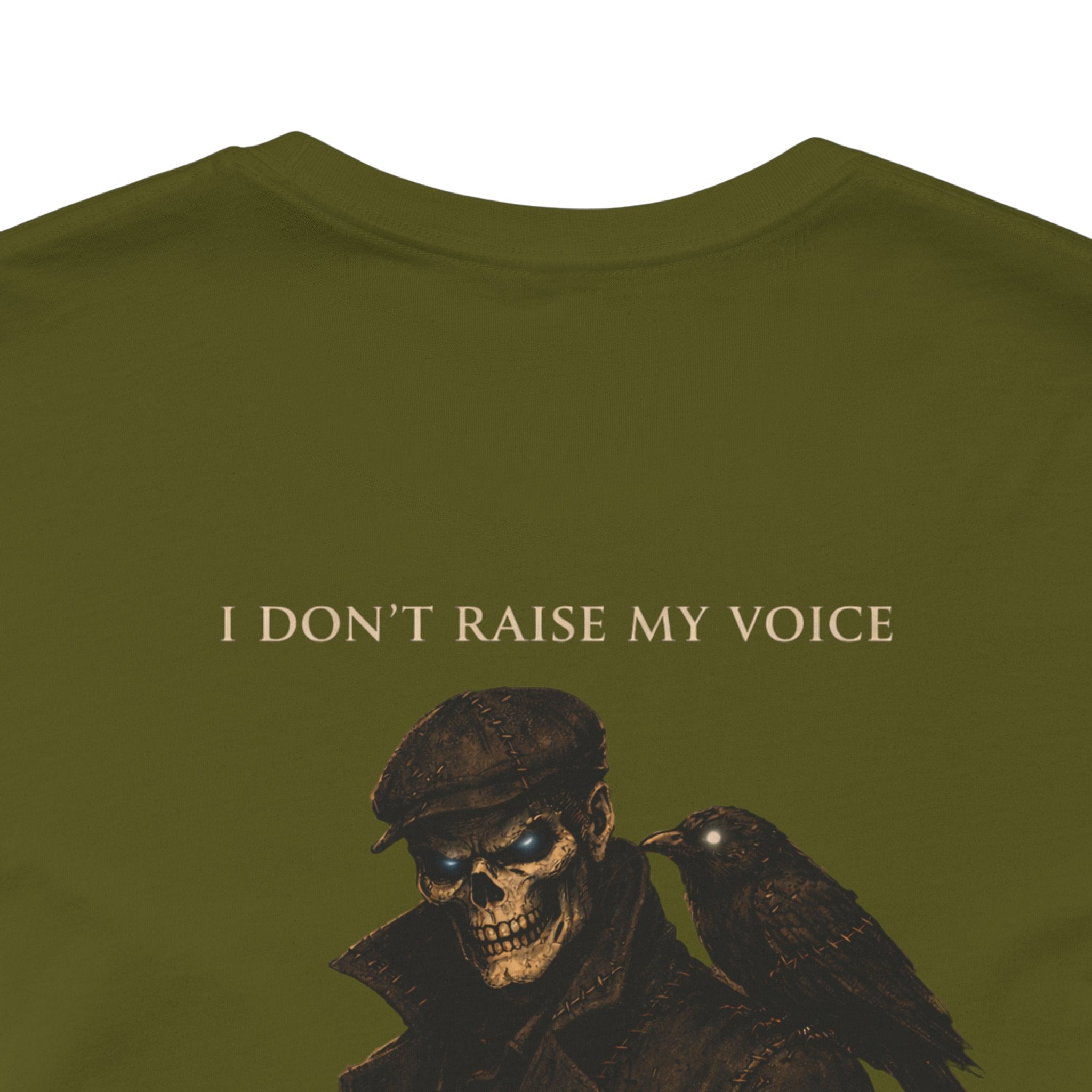 Consequences Graphic Tee — "I Don't Raise My Voice, I Raise Consequences"