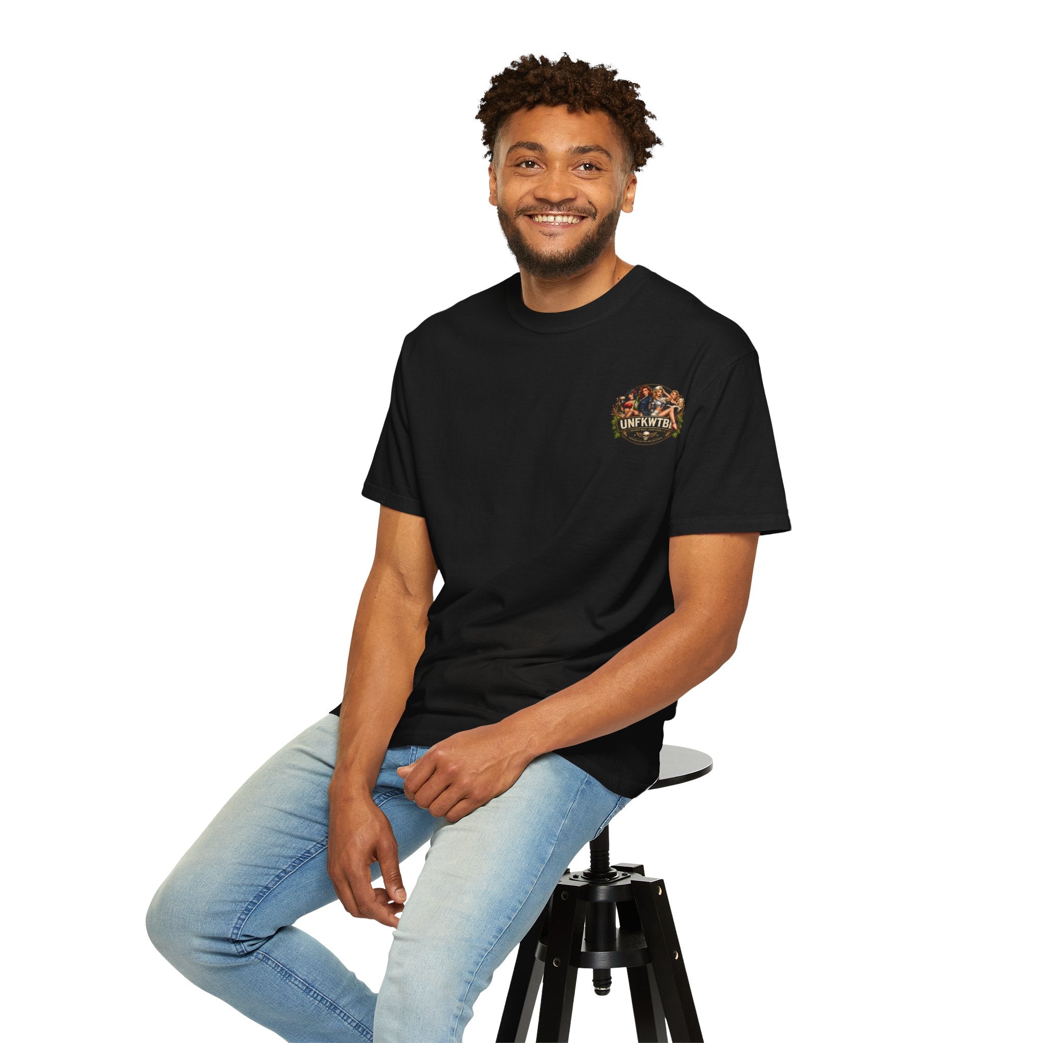 Beer Pinup T-Shirt – "Good Ale, Bad Choices" Retro Graphic Tee