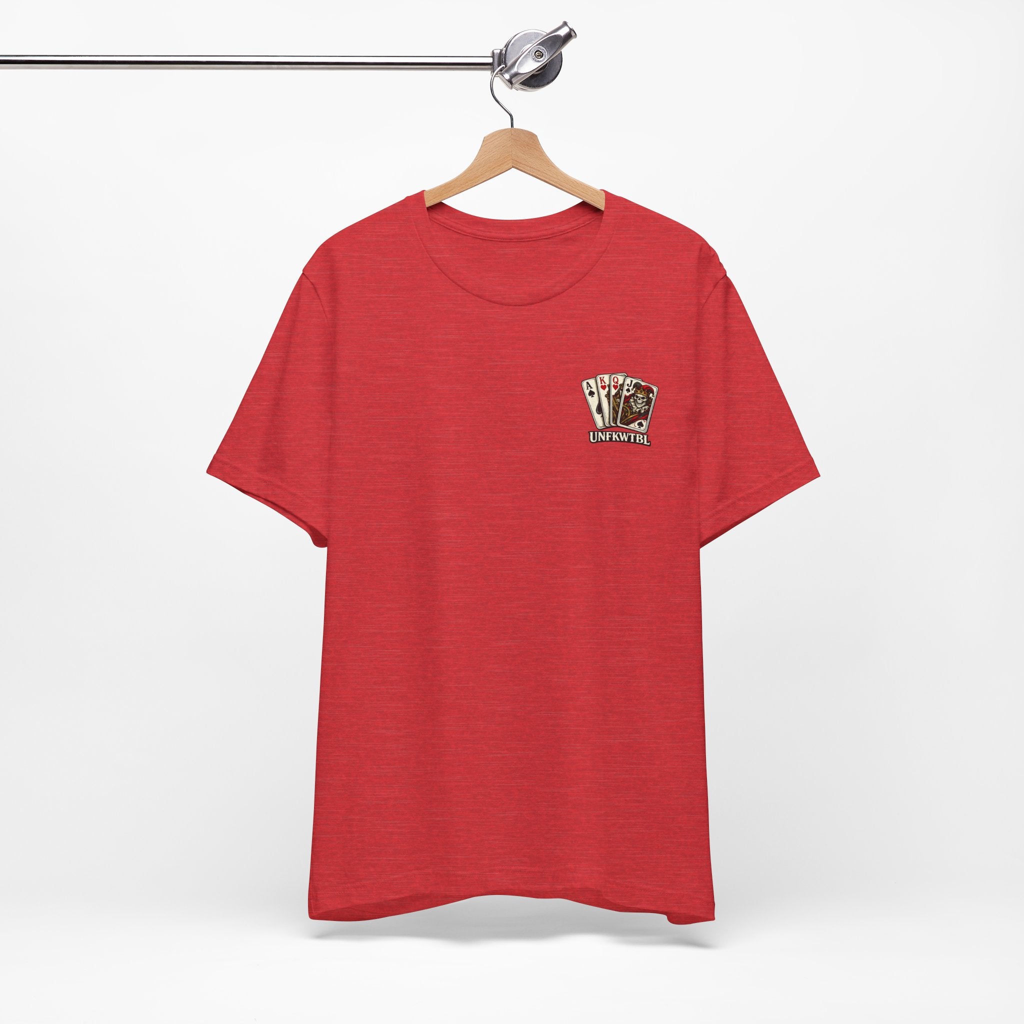 Play Dirty Win Everything Graphic Tee — Poker Skull Pinup T-Shirt
