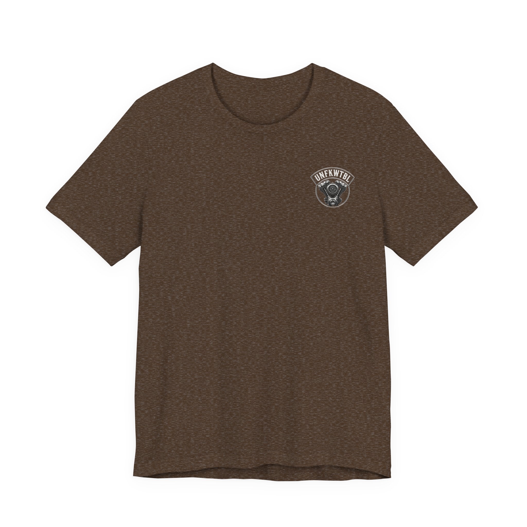 Skull Rider Tee — "UNFKWTBL" Speak Soft Ride Loud Motorcycle T‑Shirt