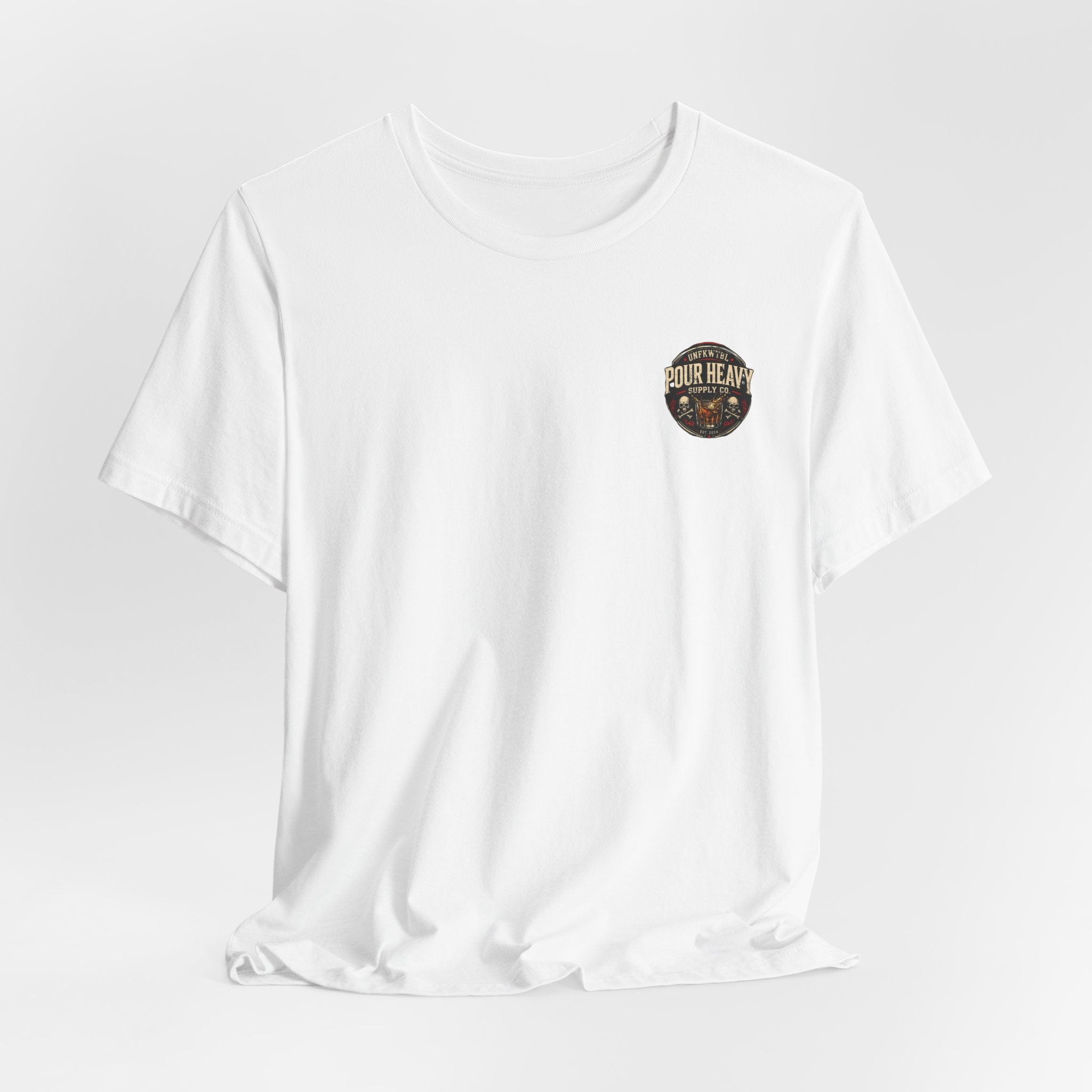 Rum First Regret Never Pirate Graphic Tee