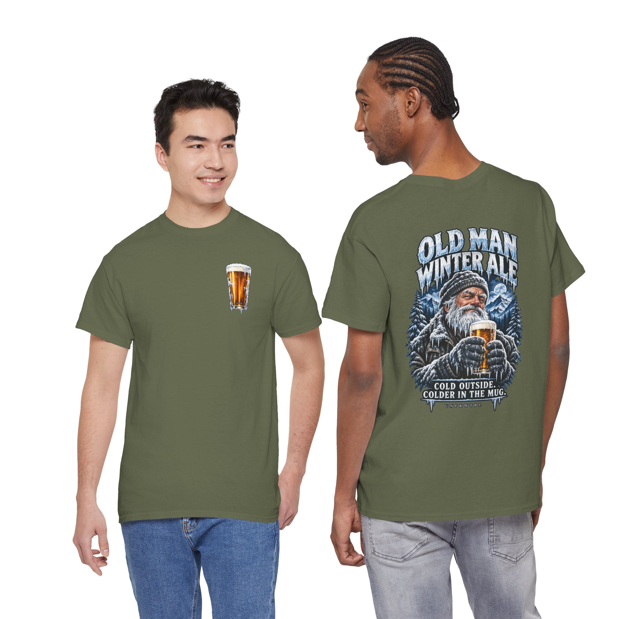 Old Man Winterale Beer Lover Graphic Tee