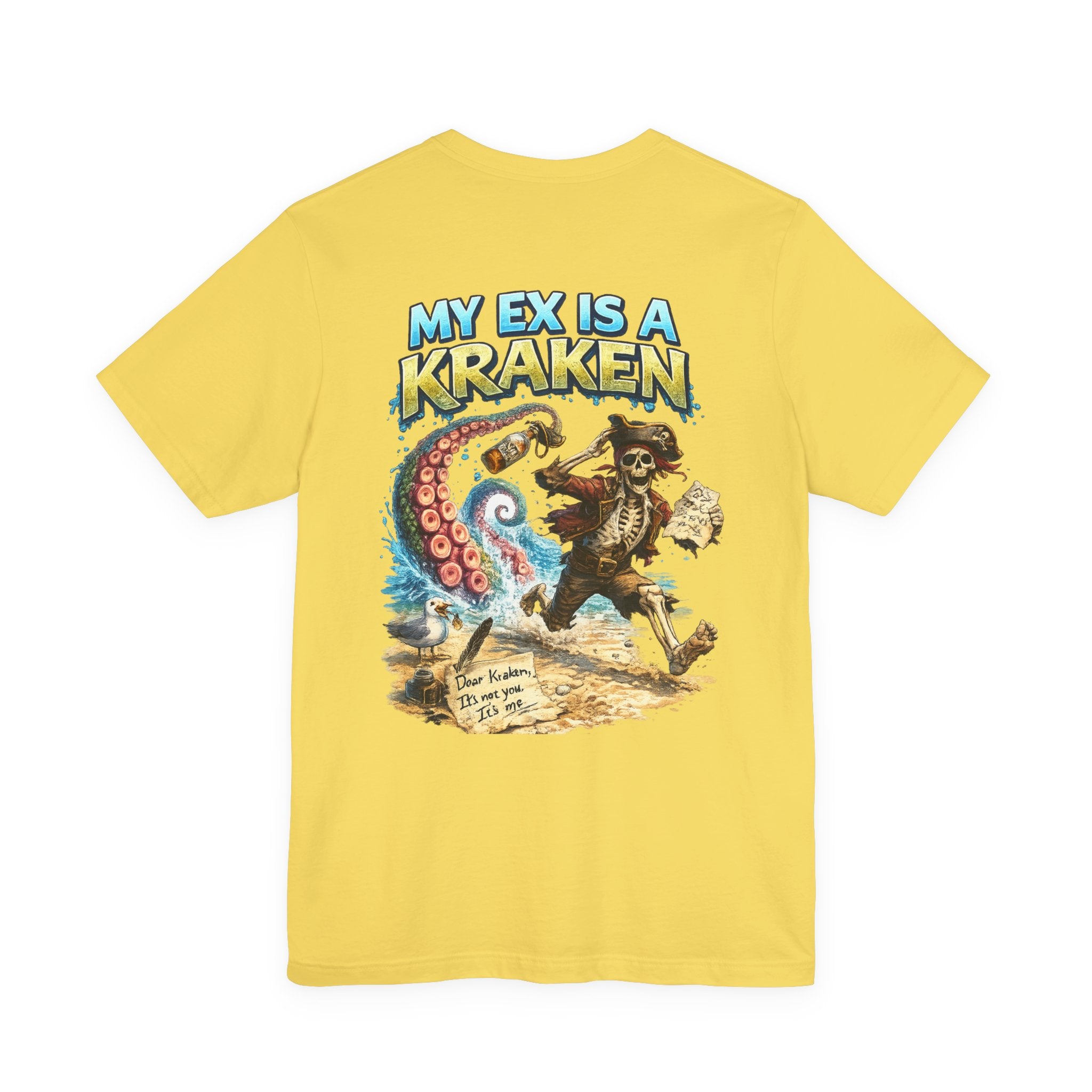 My Ex Is A Kraken Pirate T-Shirt — Funny Nautical Graphic Tee