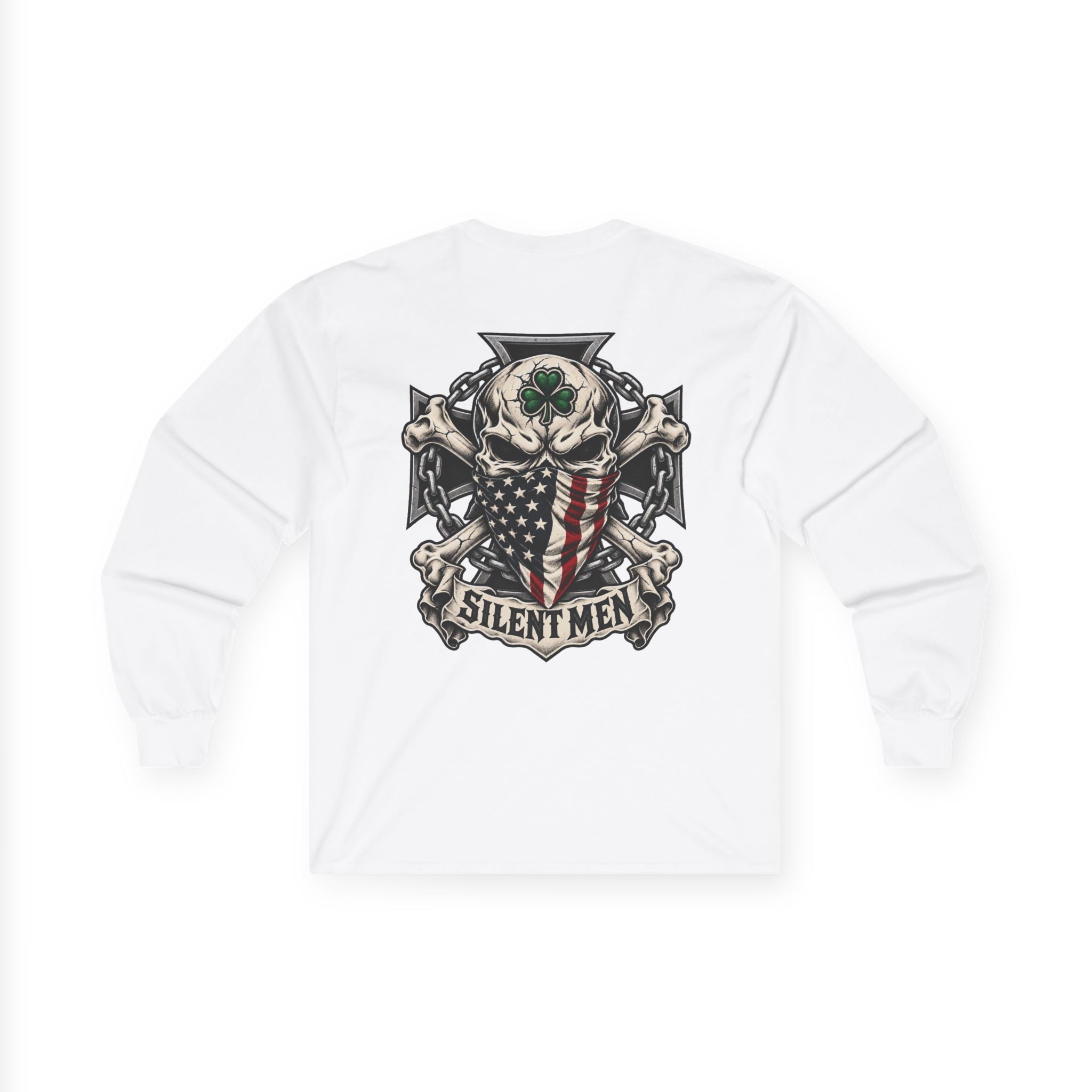 UNFKWTBL Silent Men Patriot Guard Long Sleeve