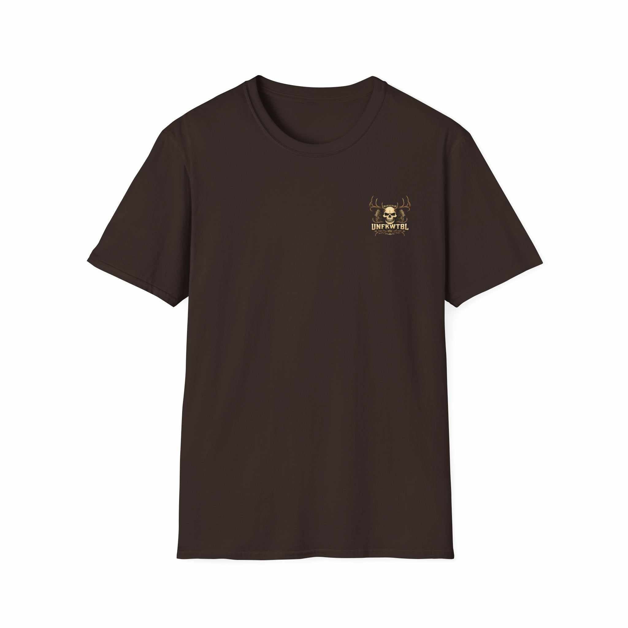 Zero Flocks Given Bear T-shirt with bold animal graphic for outdoor adventure and rebellious spirit