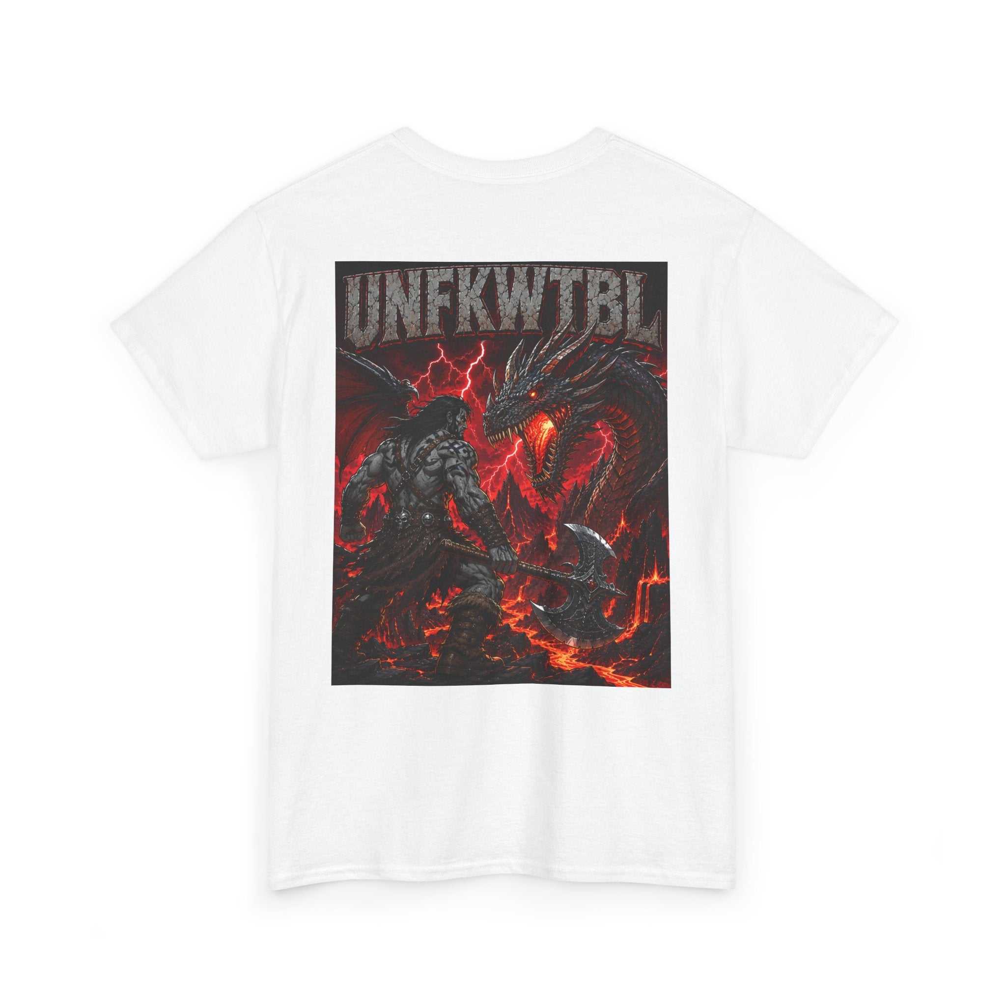 Graphic Tee — UNFKWTBL Dragon Battle Back Print