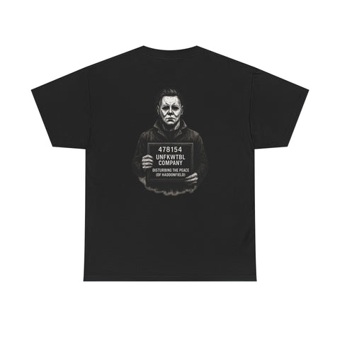Michael Myers Unisex Tee - Criminal Photo Print