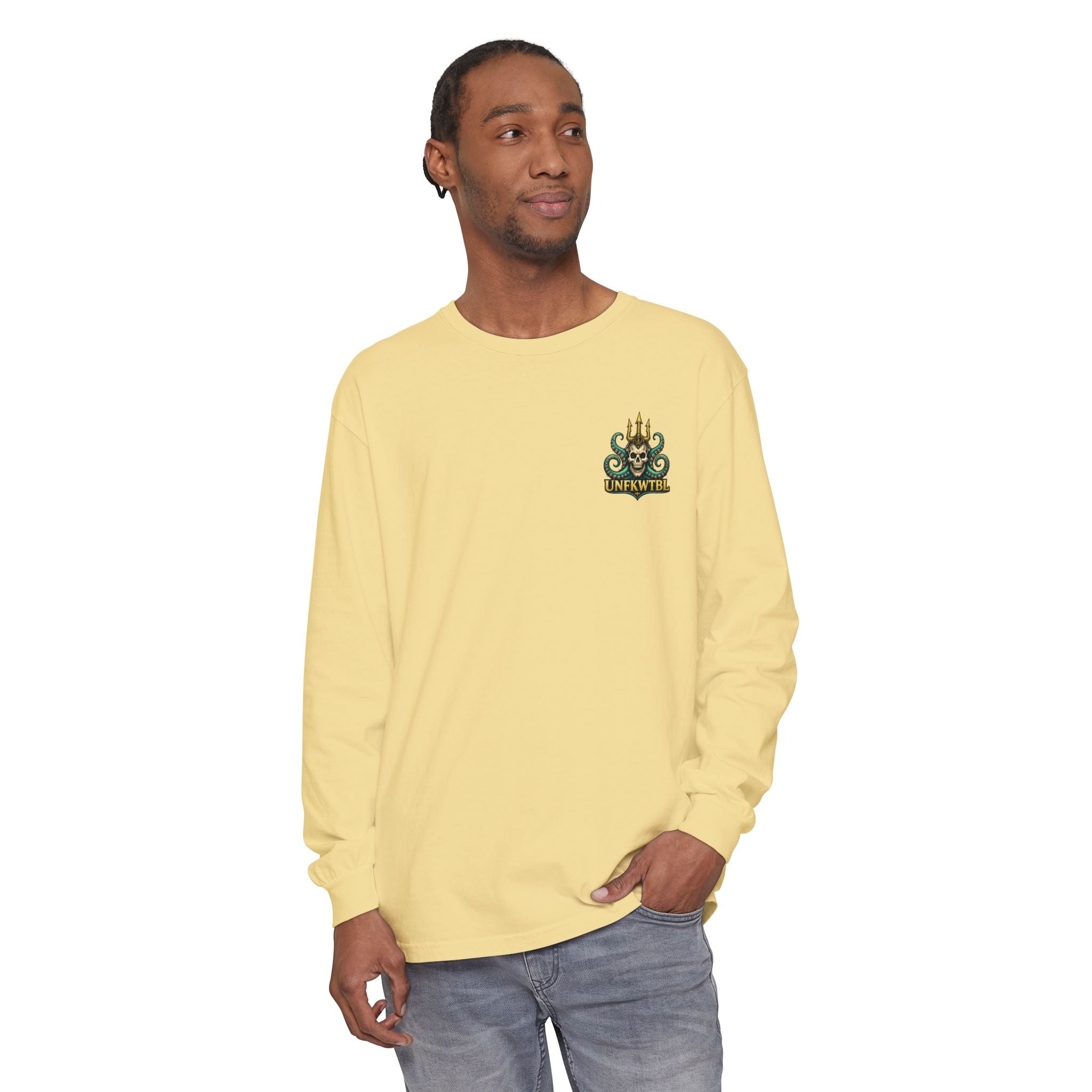 Mermaid & Kraken Graphic Long Sleeve Tee