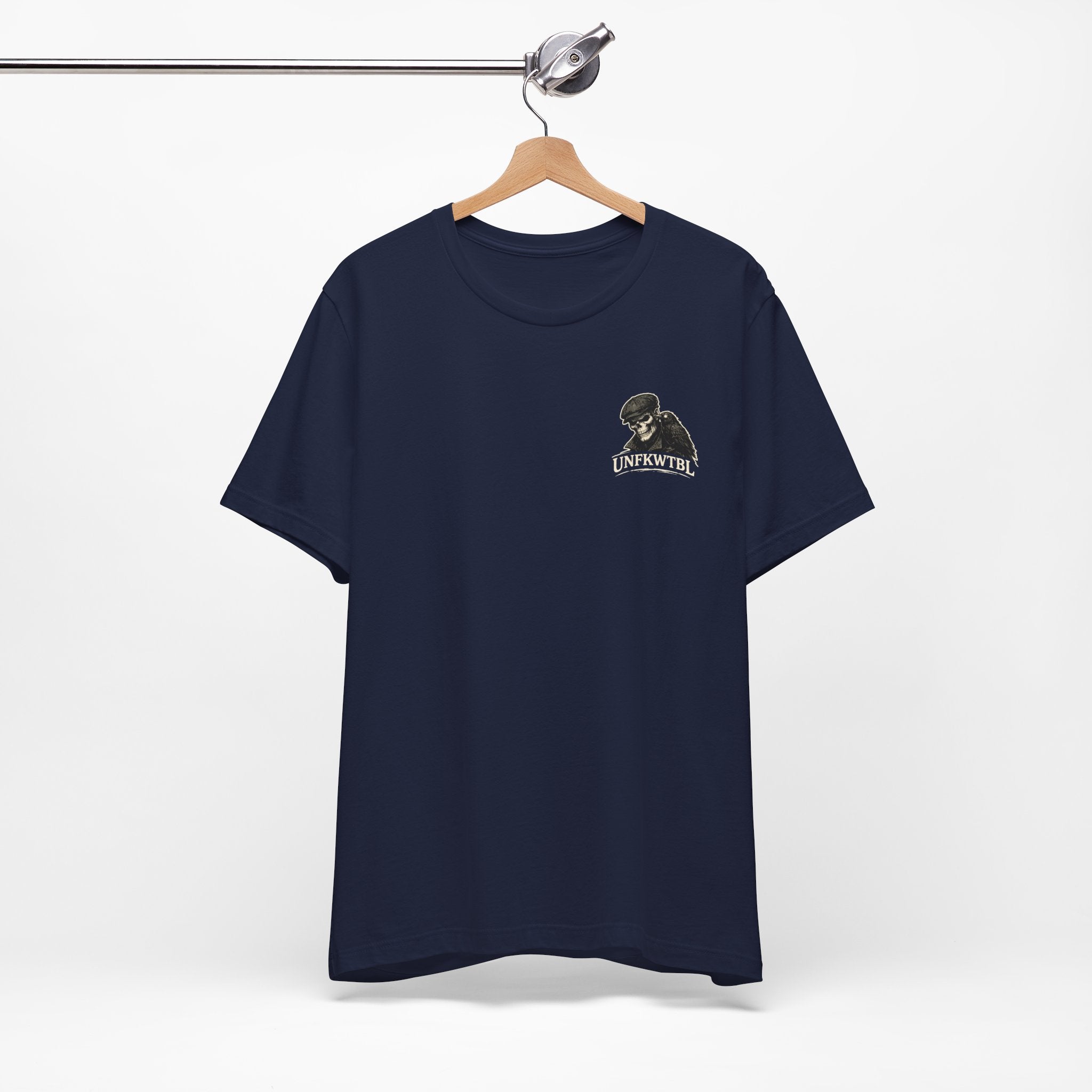 Silent Men Skull Rider Tee — 'Silent Men They Decide' Graphic T-Shirt