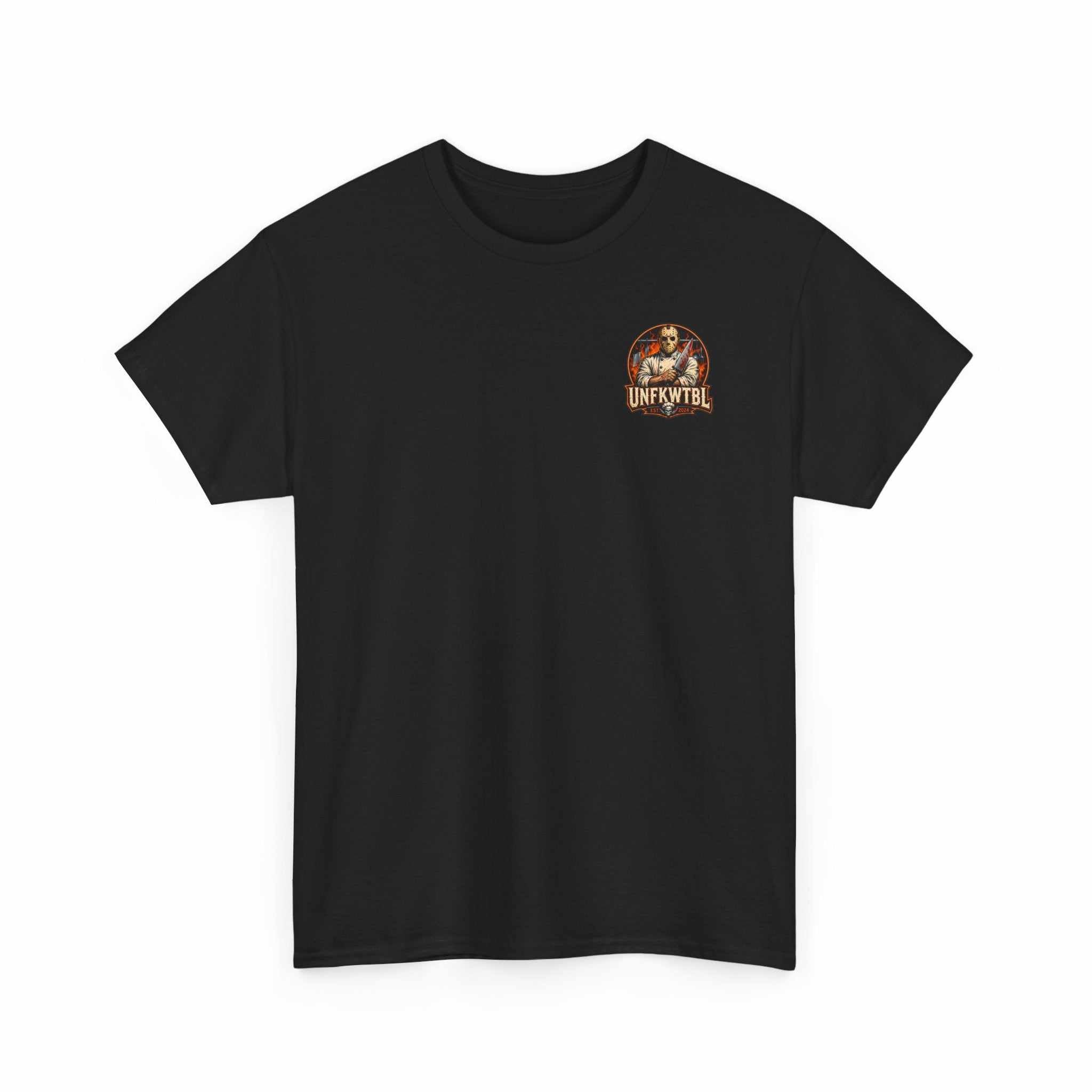 Hell's Kitchen Chef Tee — Horror Jason Mask Cook Shirt