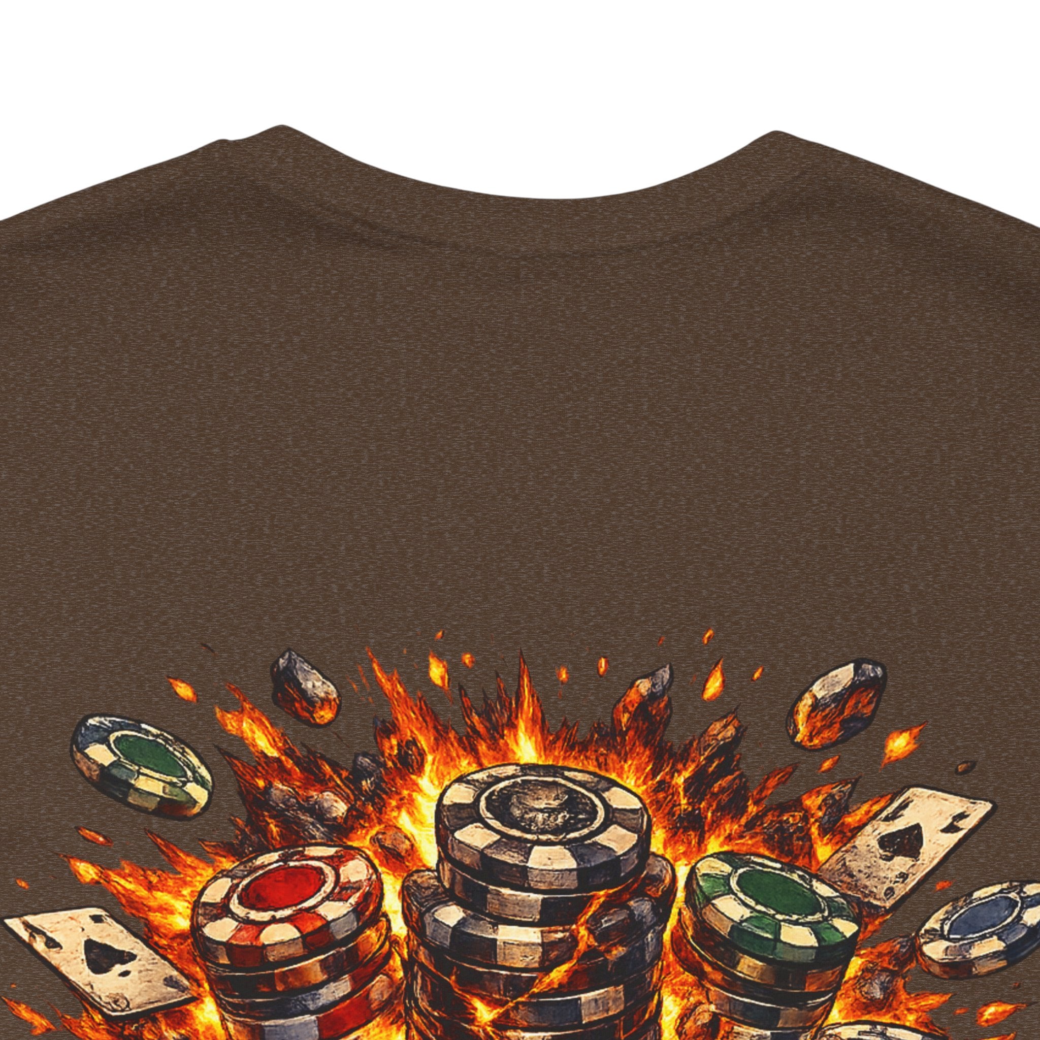 Stack the Odds Poker T-Shirt — Casino Chips & Cards Graphic Tee